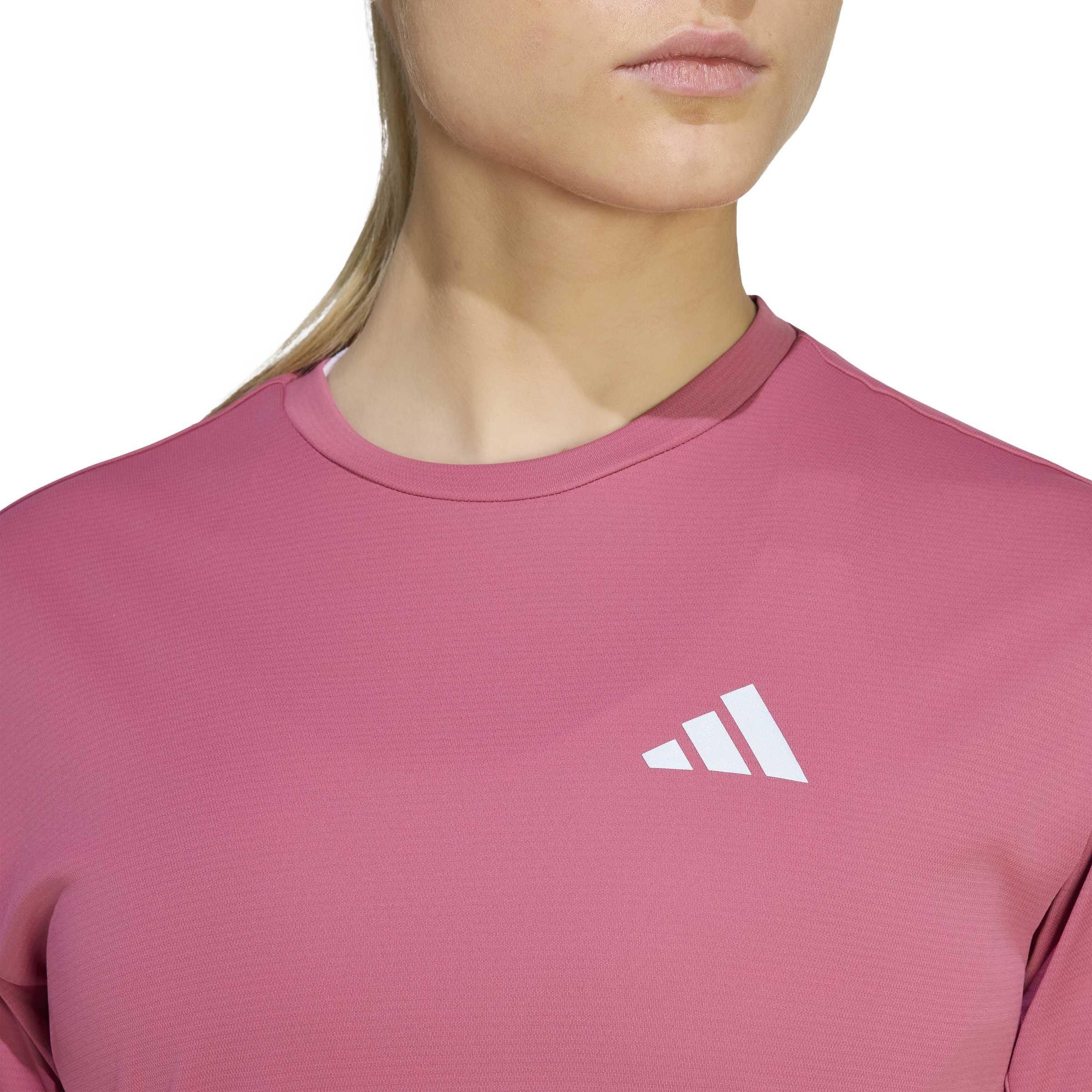 Dual Magenta - adidas - Adi365 Womens Running T-Shirt - 4