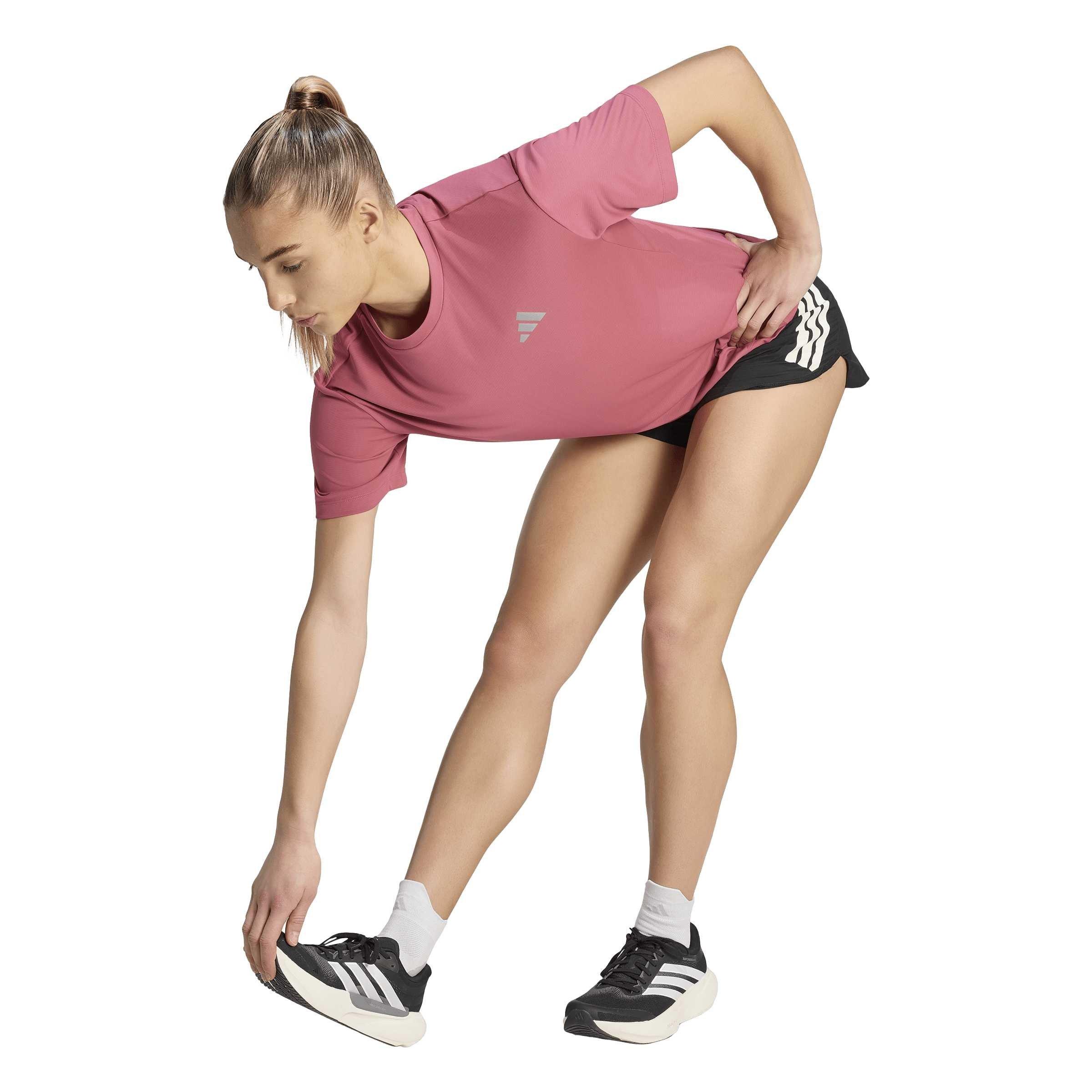 Dual Magenta - adidas - Adi365 Womens Running T-Shirt - 6
