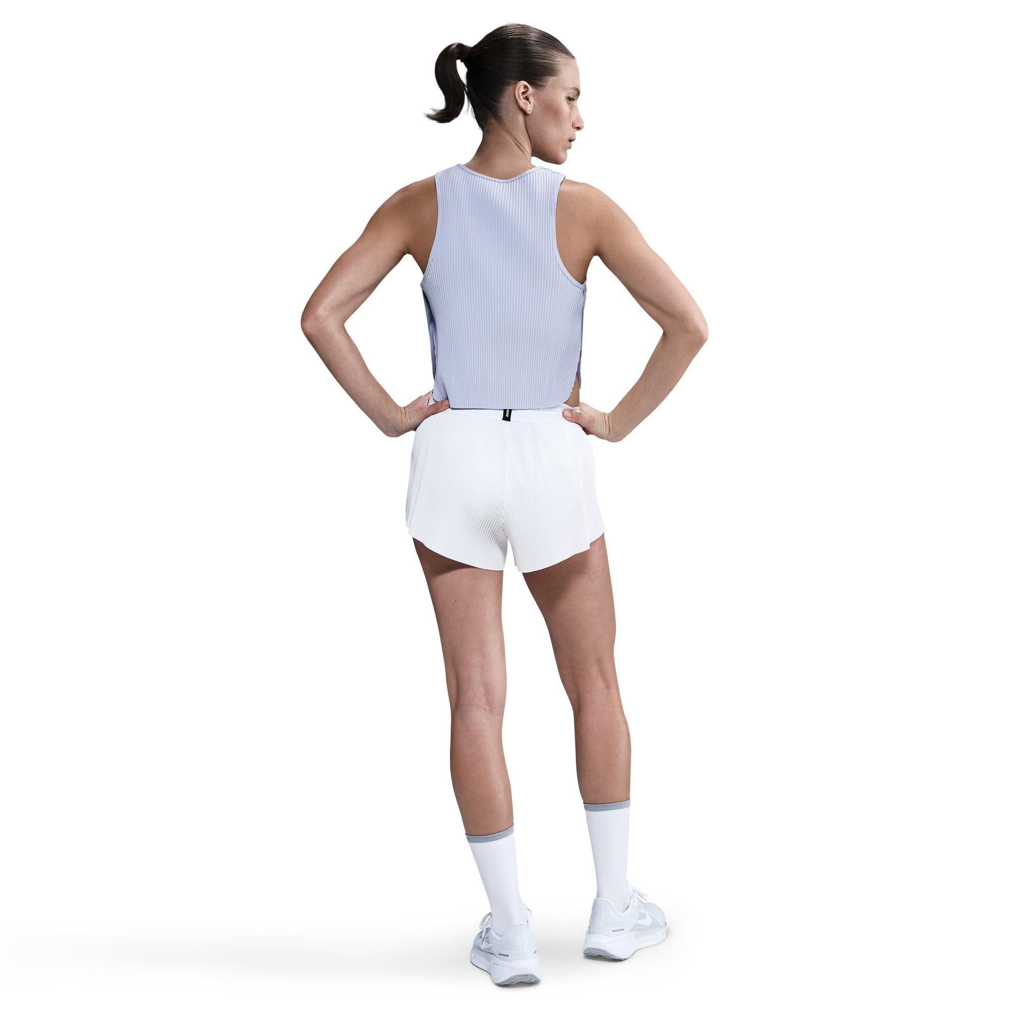 Fantasma/Vazio Azul - Nike - AeroSwift Women's Dri-FIT ADV Running Crop Tank Top - 4