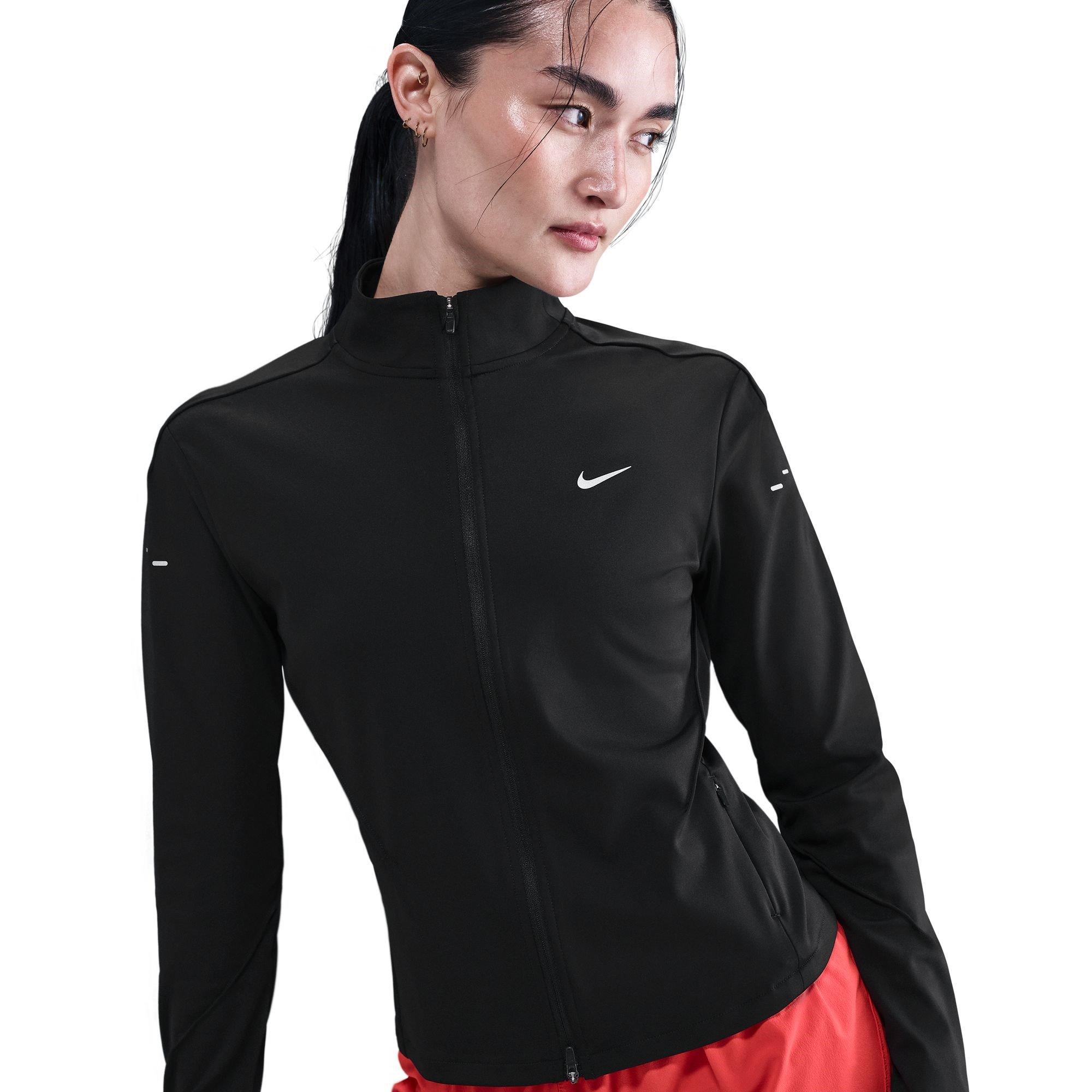 Nike Women's Swift Fz Top - Black - 12 (M)