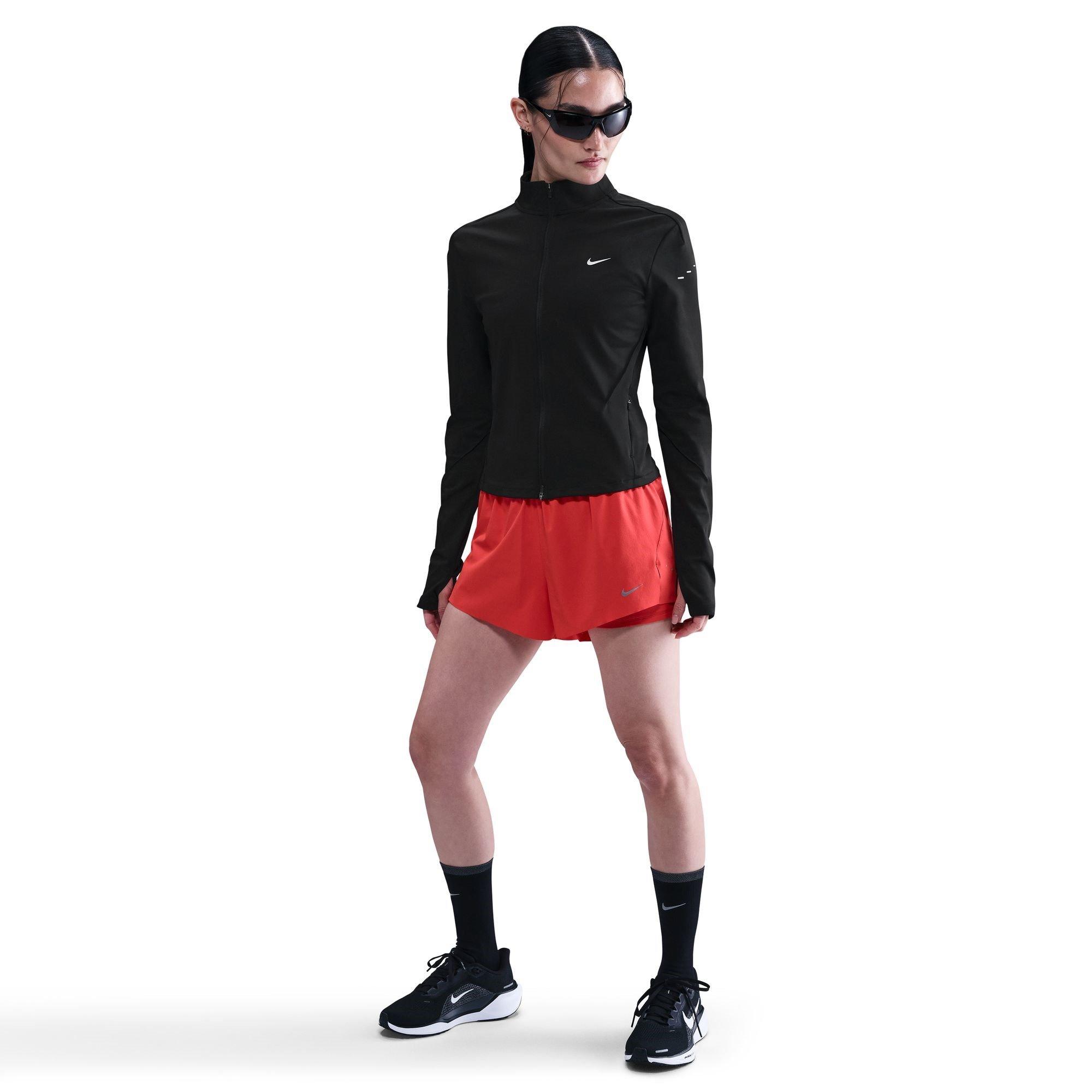 Black - Nike - Women's Swift Full Zip Long Sleeve Running Top - 3