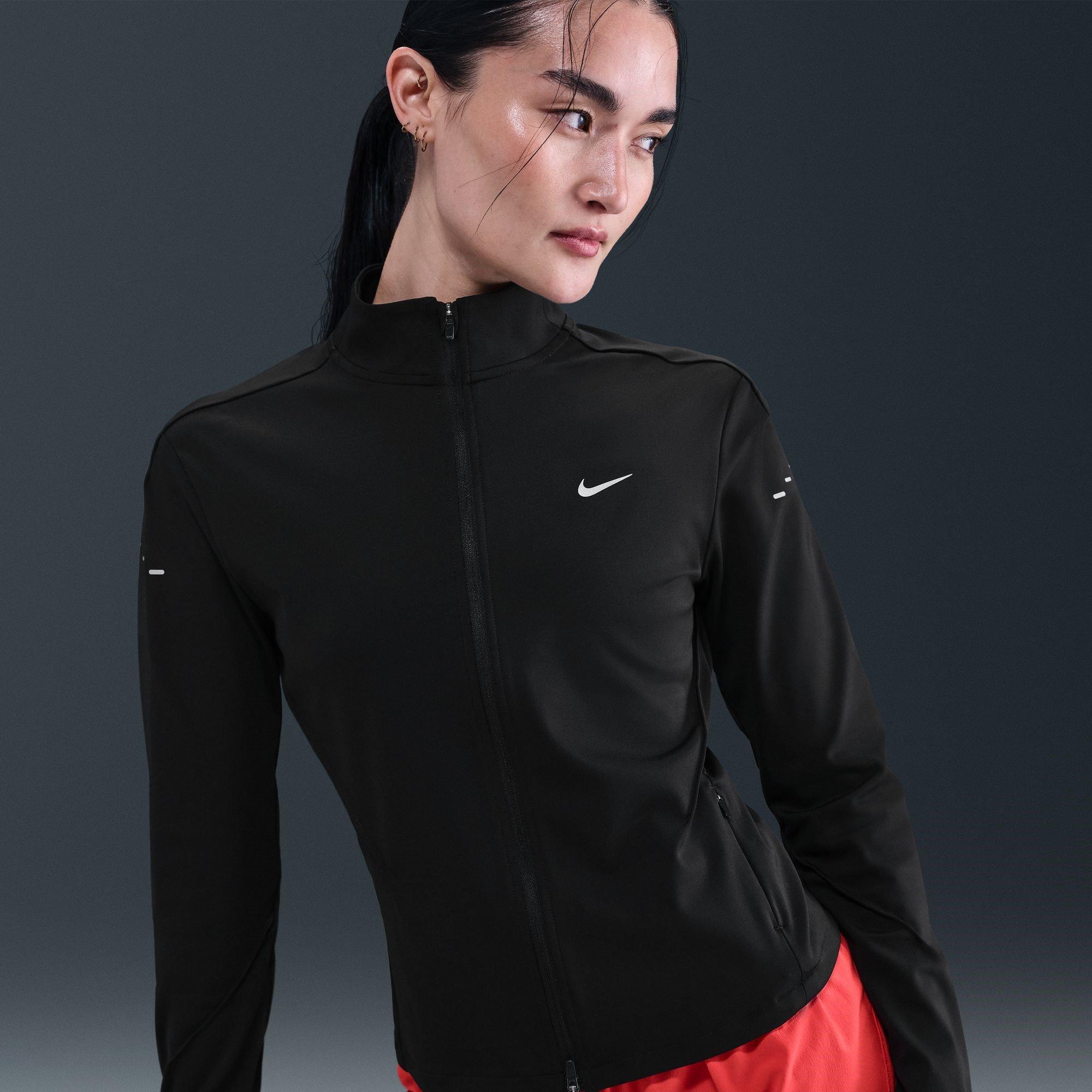 Black - Nike - Women's Swift Full Zip Long Sleeve Running Top - 6