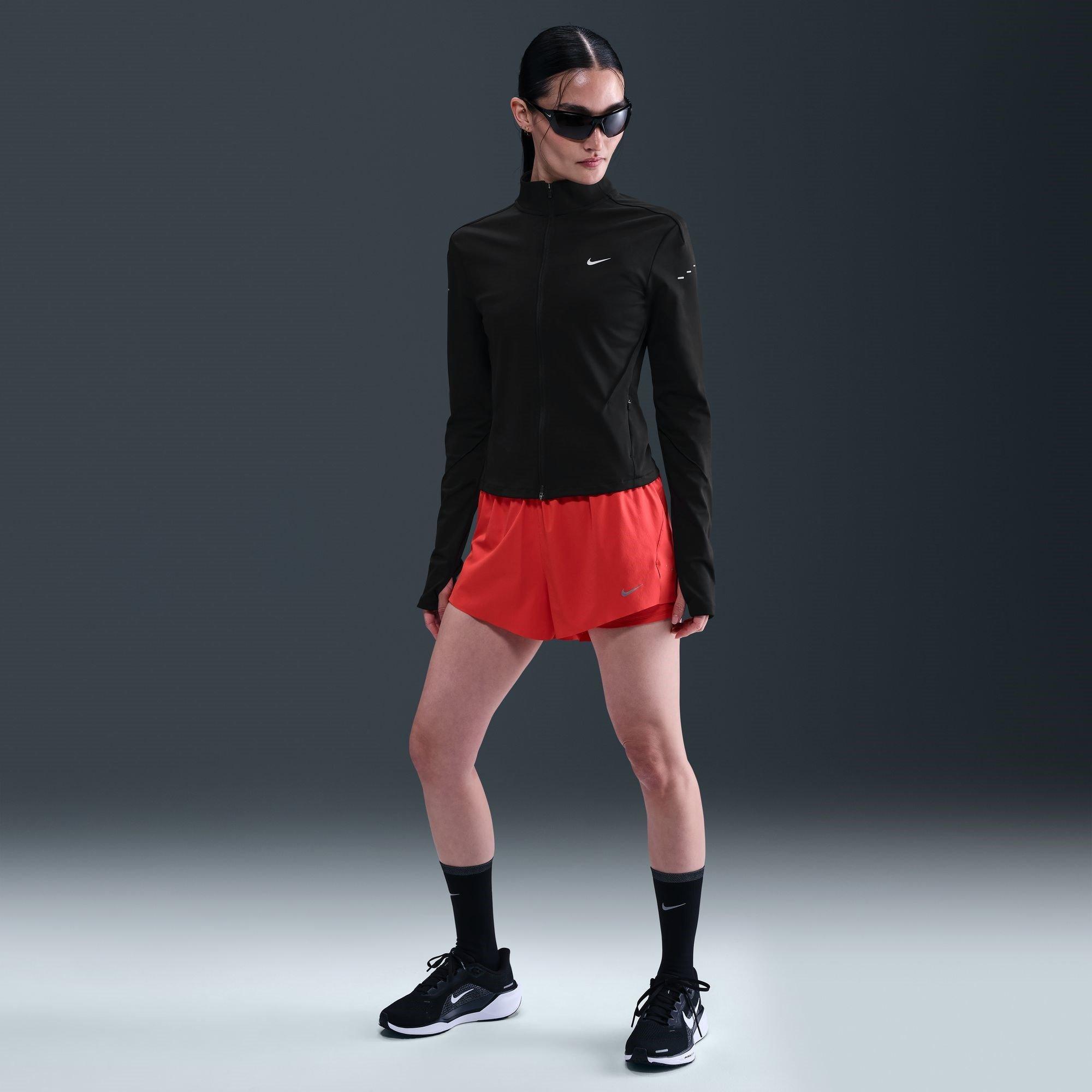 Black - Nike - Women's Swift Full Zip Long Sleeve Running Top - 7
