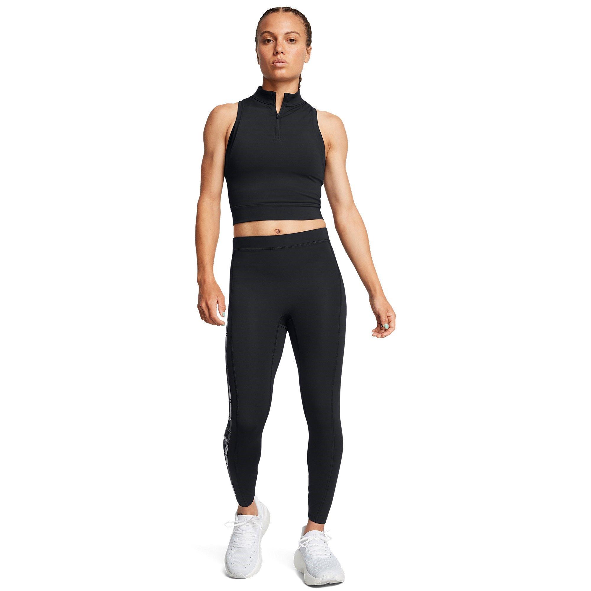 Black - Under Armour - Performance Running Vest - 4