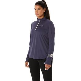 Asics Asics Icon 1/2 Zip Ls Top Running Womens