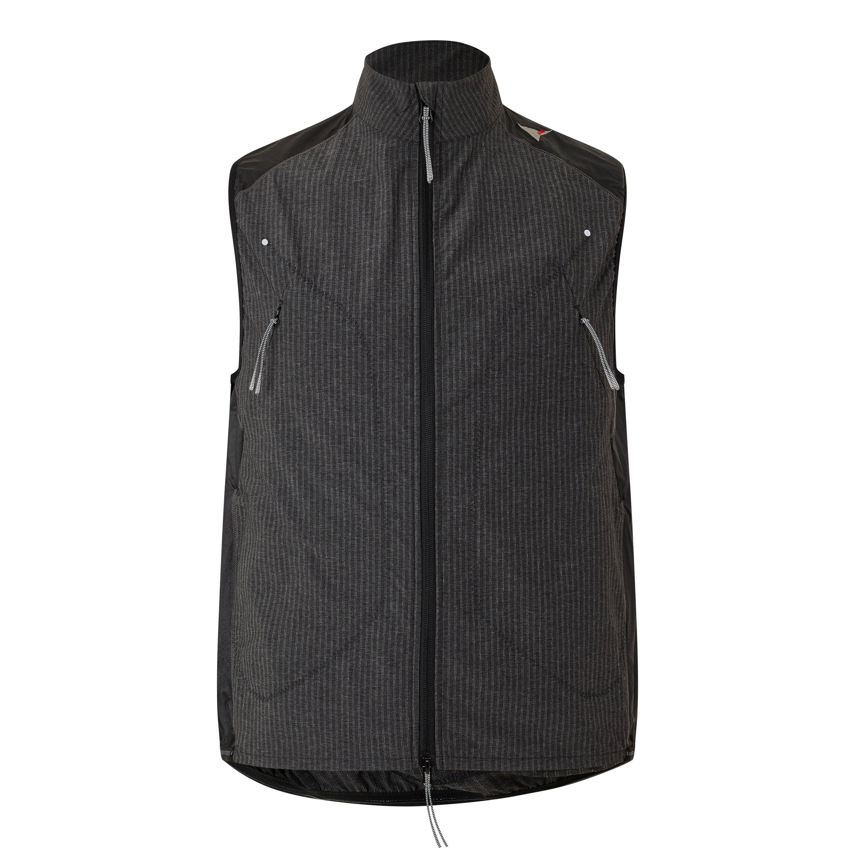 Black - ROA - Men's Numb Commuting Performance Running Vest - 1