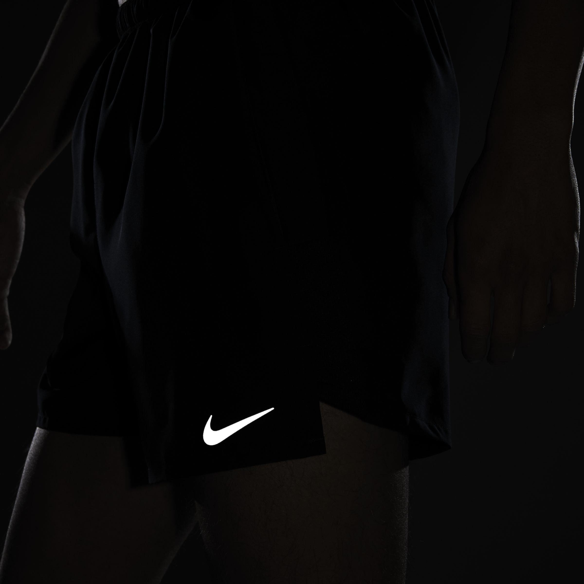 Black/R.Silver - Nike - Challenger Mens Brief-Lined Running Shorts - 8