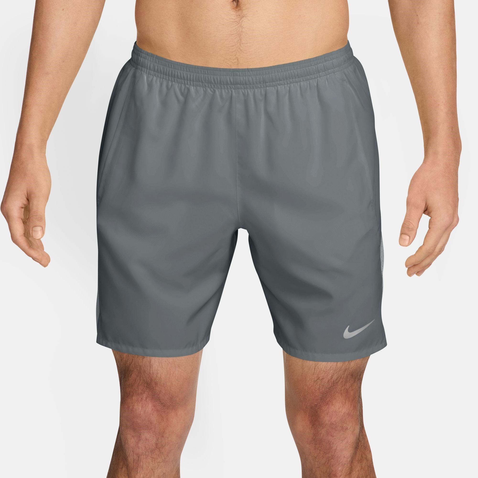 Nike Men's Miler 7 Performance Running Shorts - Smoke Grey - L