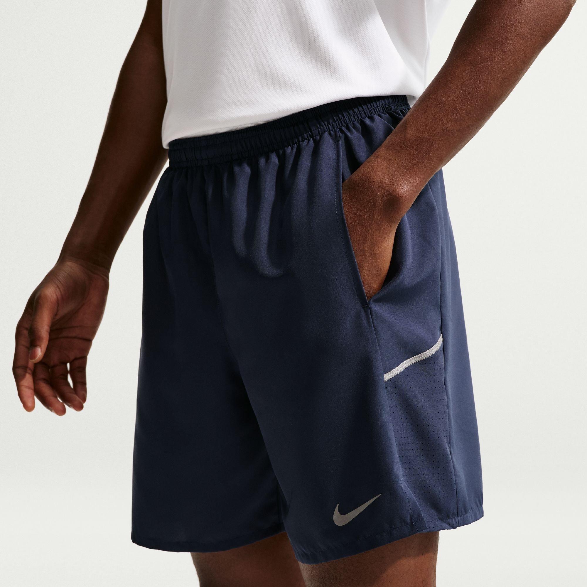 Midnight Navy - Nike - Men's Miler 7 Performance Running Shorts - 5