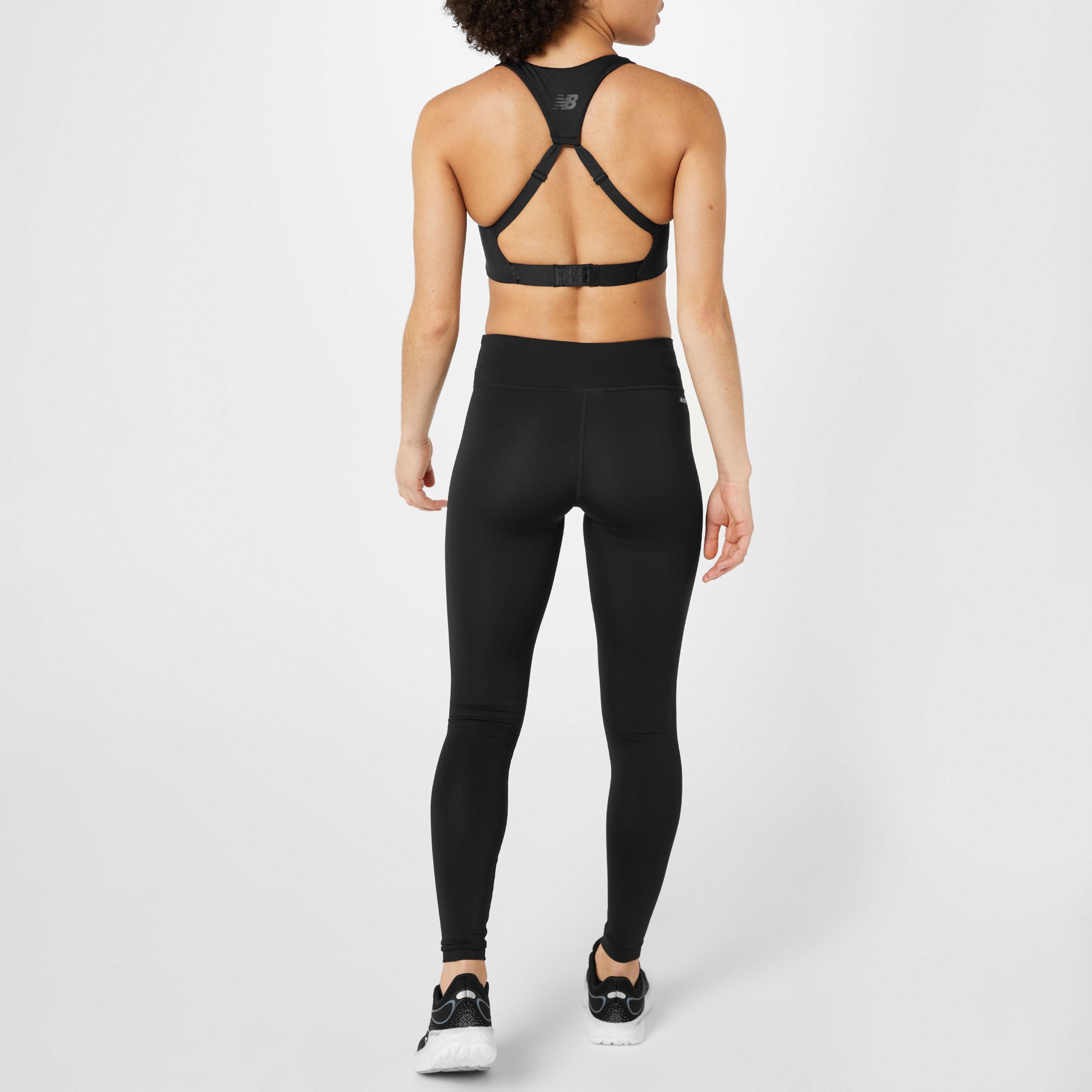 Schwarz - New Balance - New Power Sports Bra Womens - 5