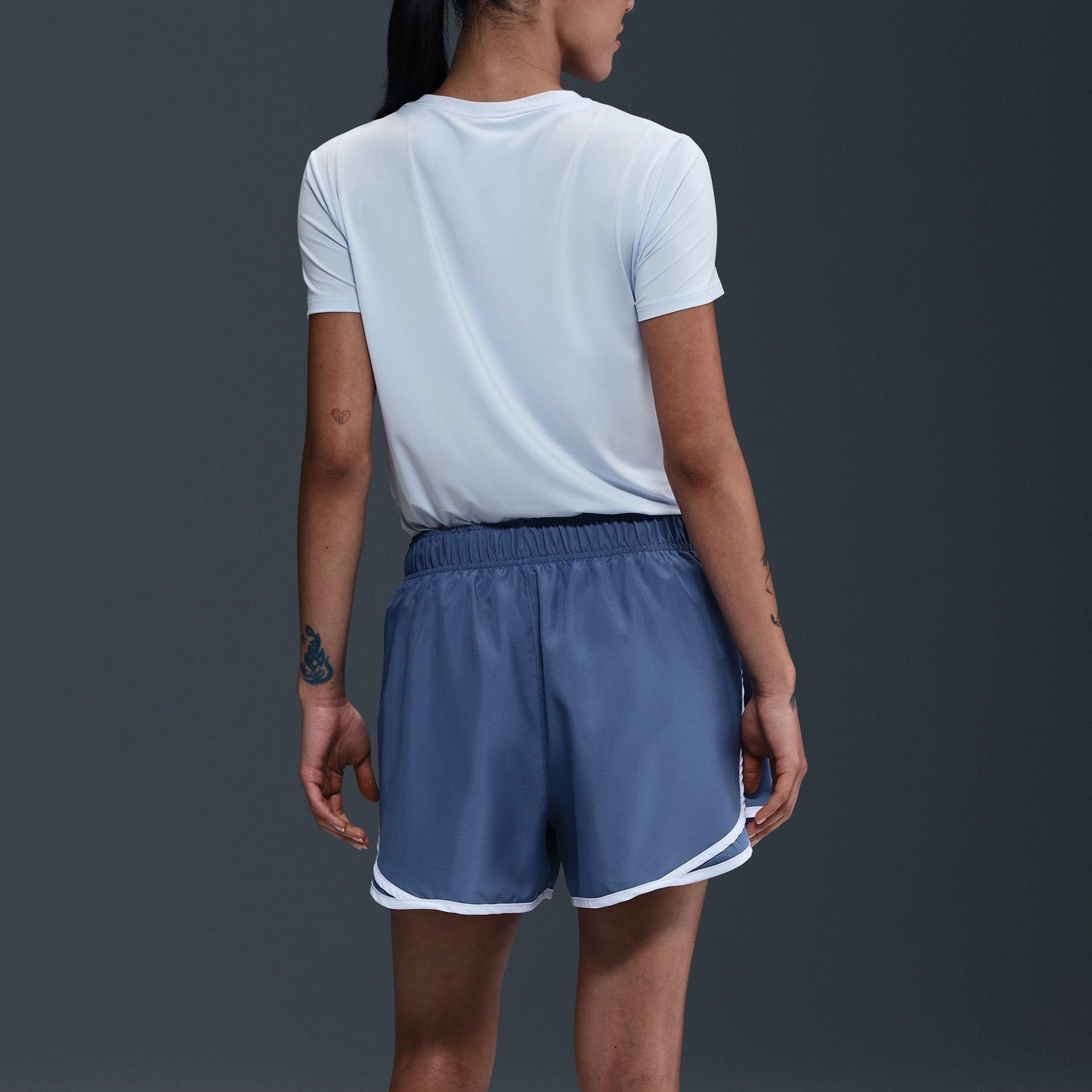 Blue Tint - Nike - One Swoosh Womens Dri-FIT Running T-Shirt - 2