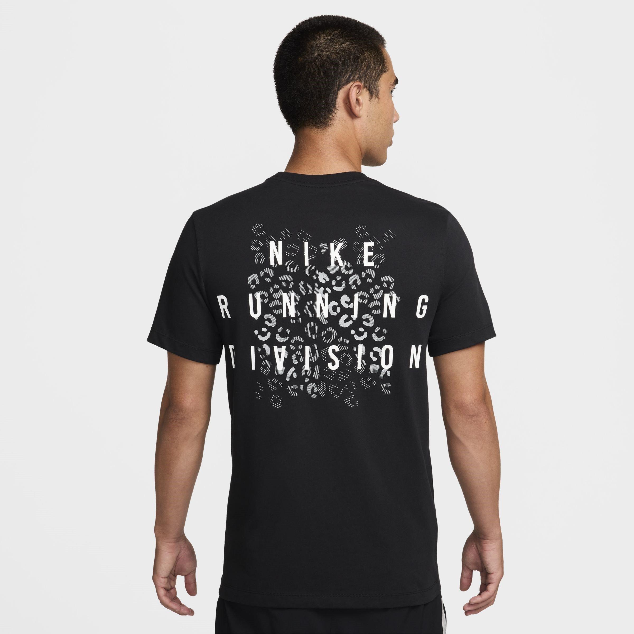 Black - Nike - Dri FIT Running Division Mens Running T Shirt - 2