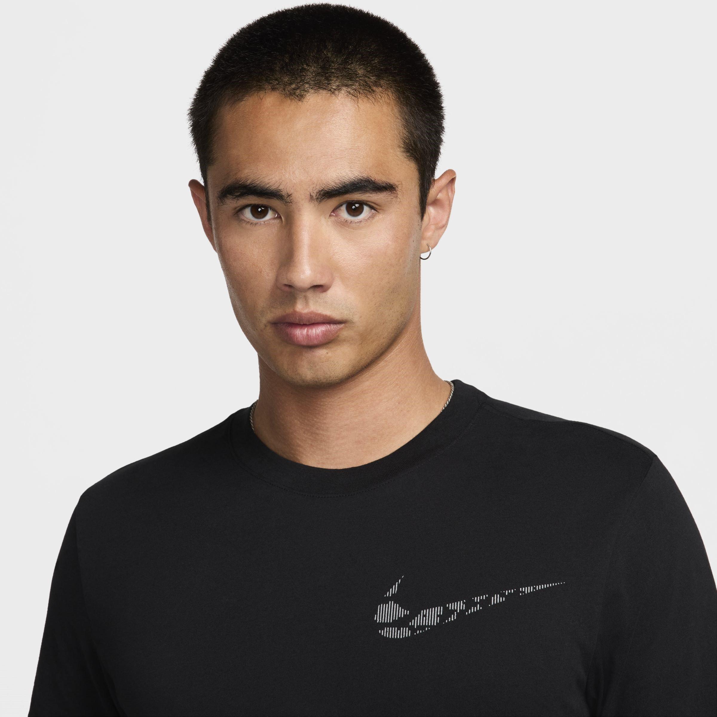 Black - Nike - Dri FIT Running Division Mens Running T Shirt - 3
