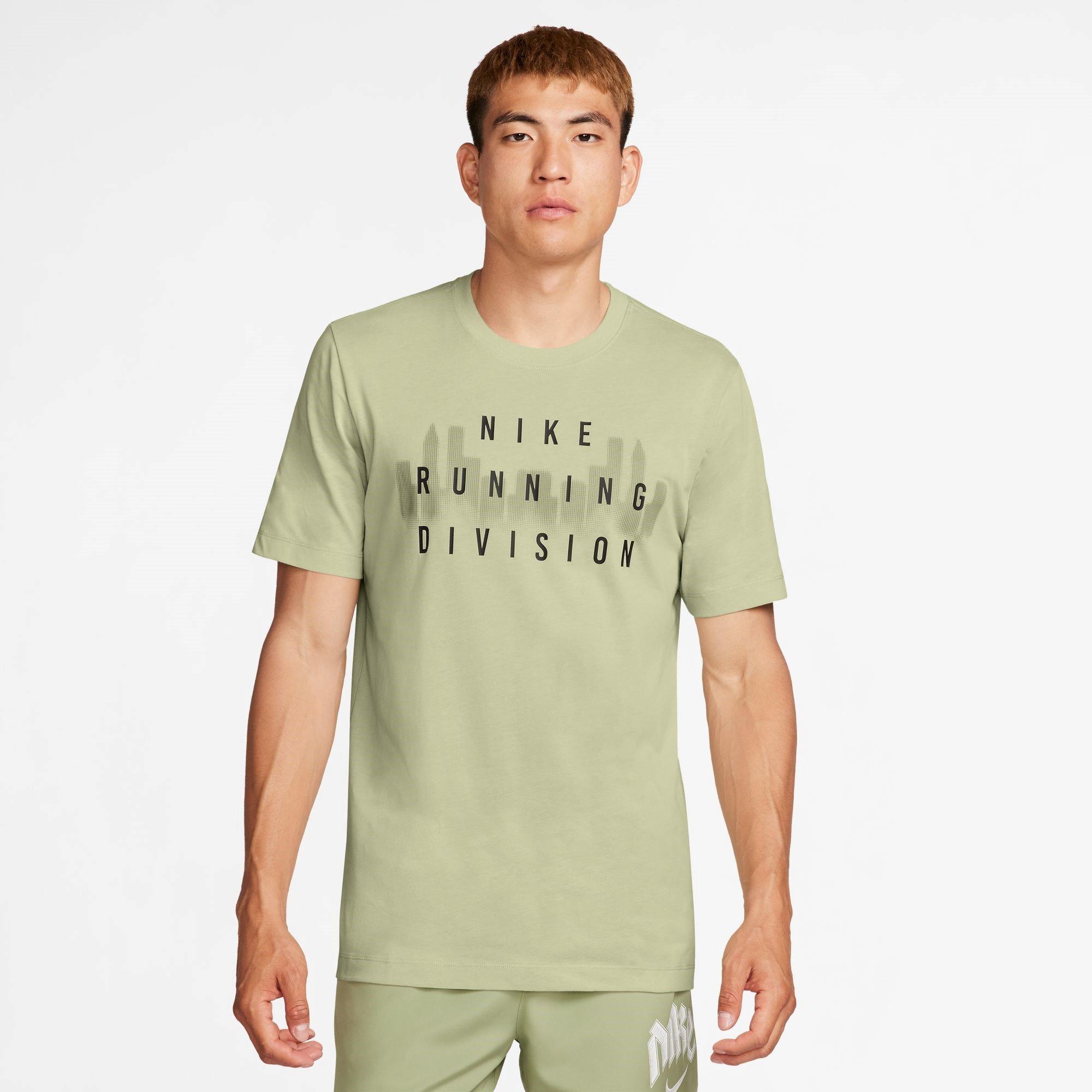 Olive Aura - Nike - Dri-FIT Running Division T-Shirt Mens - 1