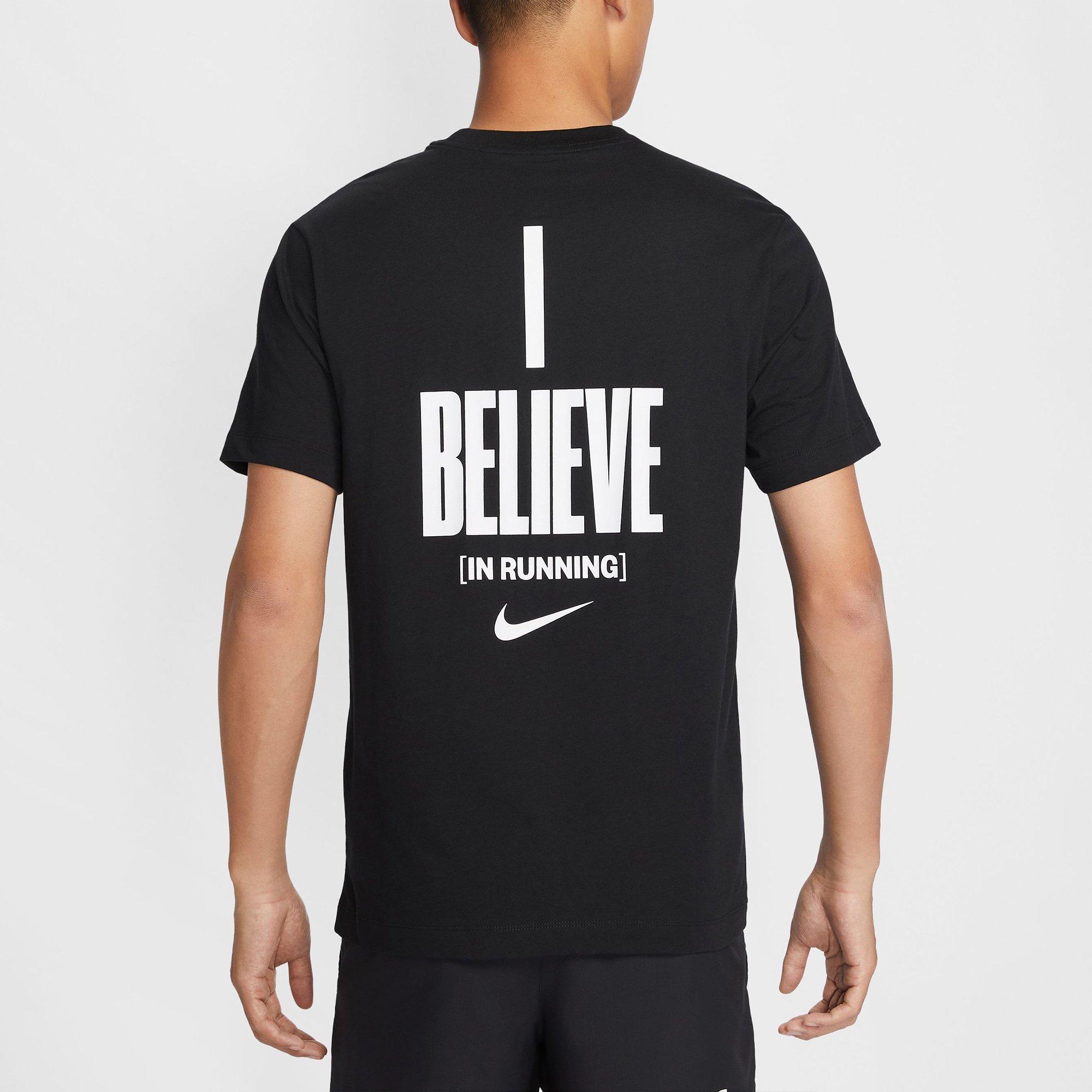 Nike I Believe In Running Mens Running T-Shirt