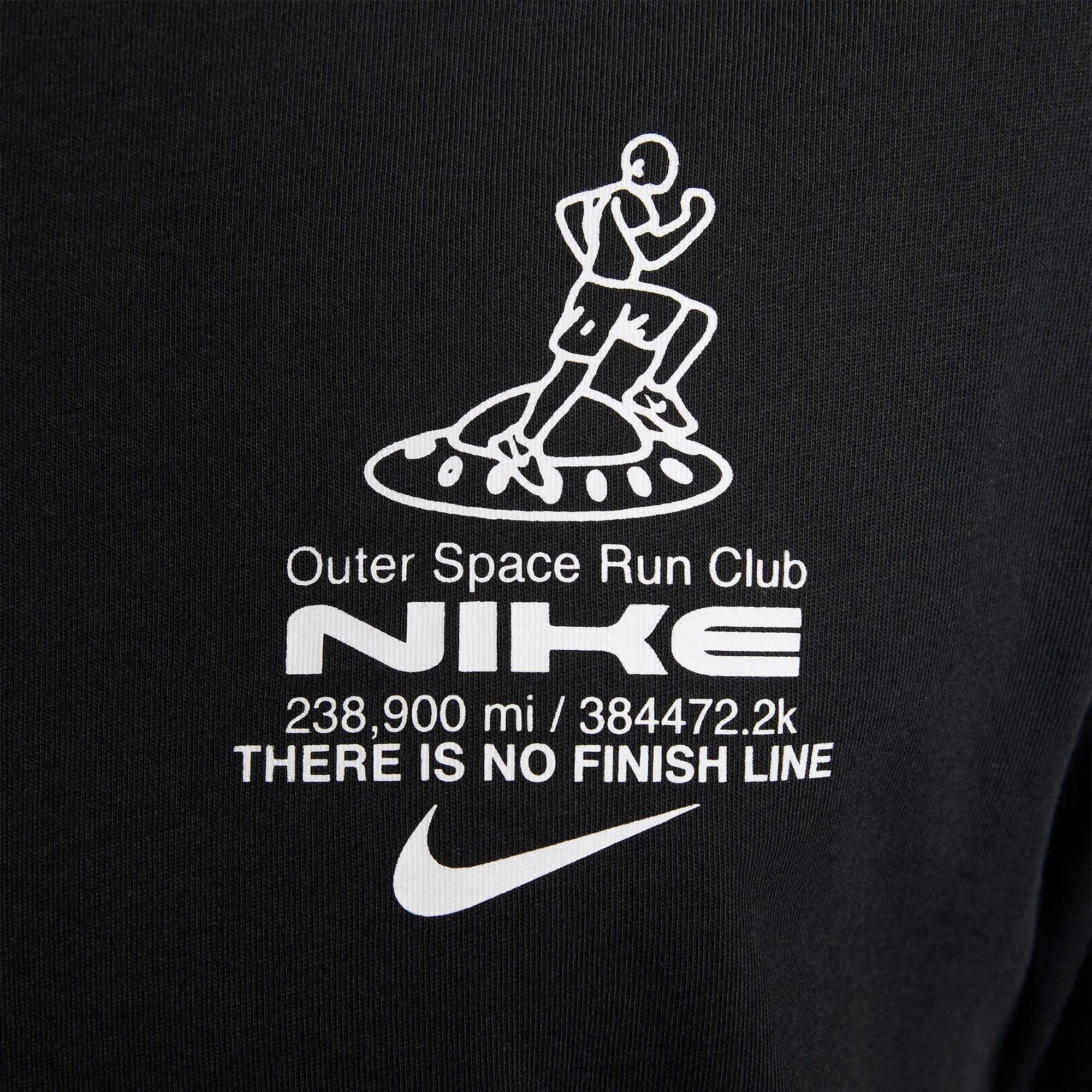 Black - Nike - I Believe In Running Mens Running T-Shirt - 4