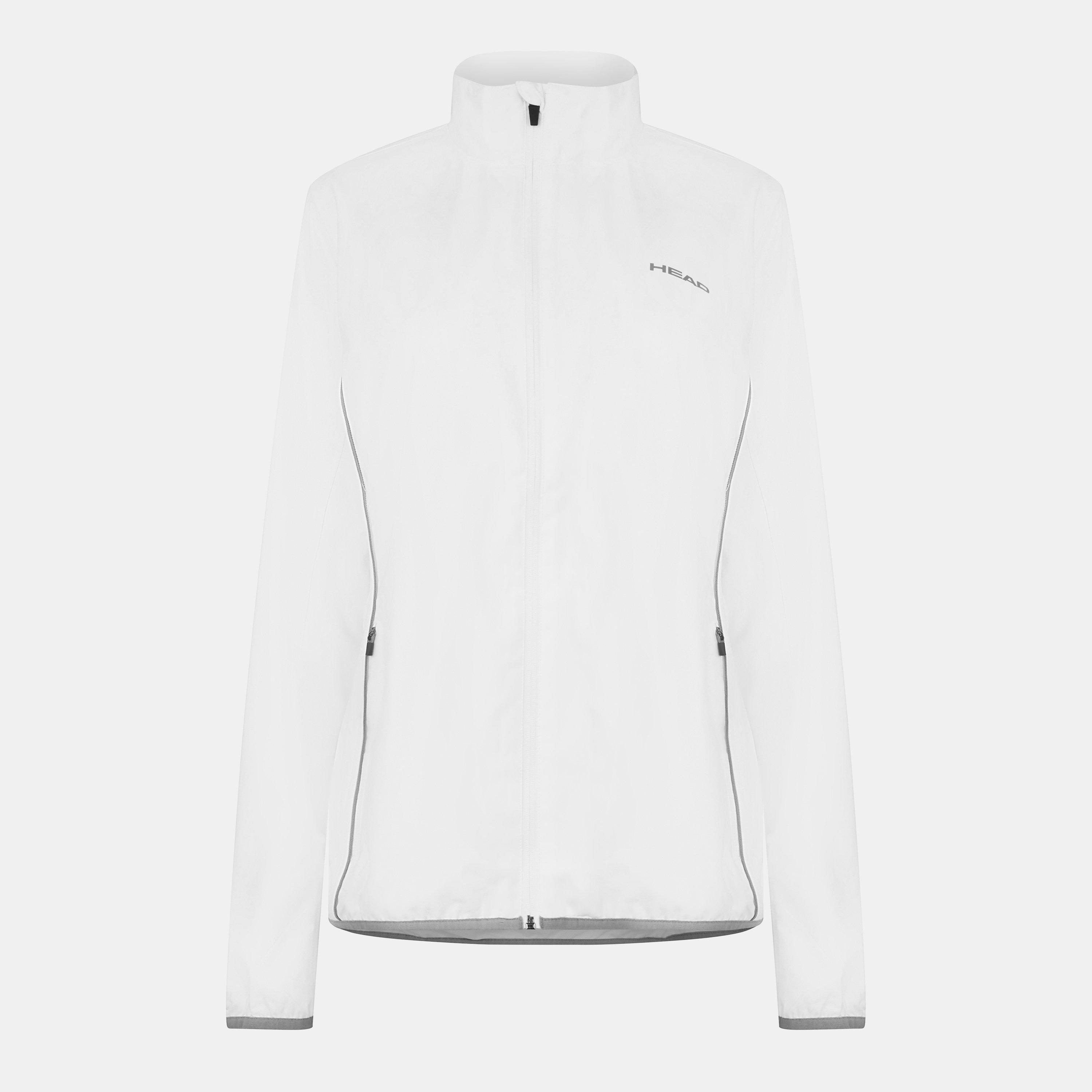 Head Women's Club Performance Tennis Jacket - White - 18 (2XL)