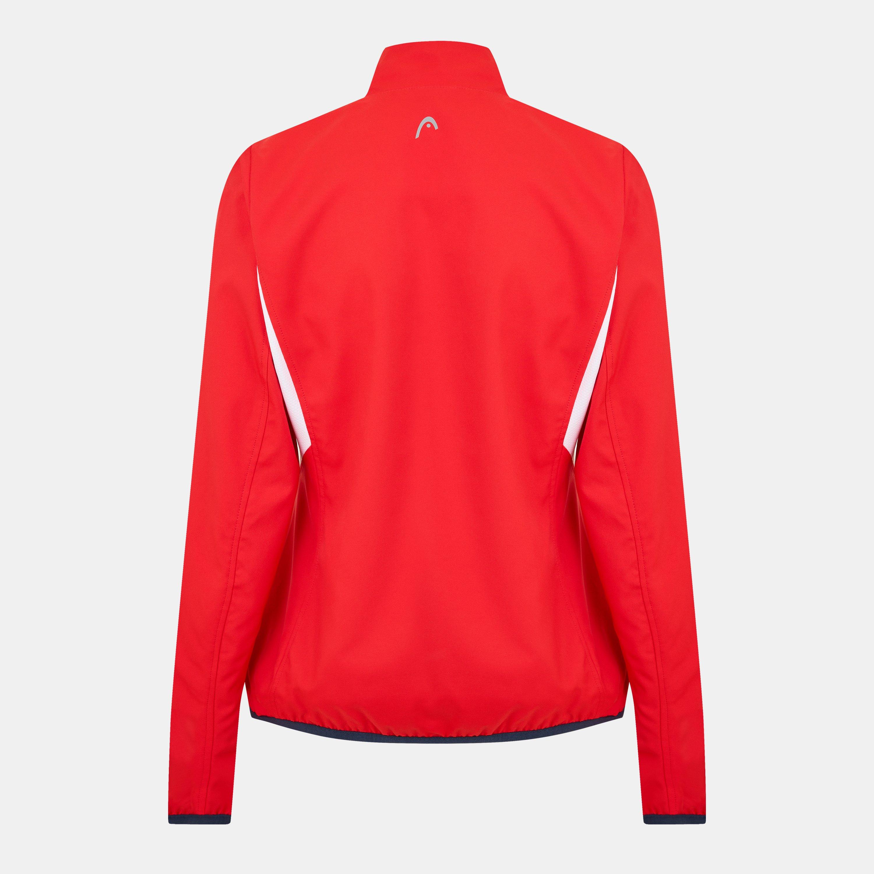 Rød - HEAD - Women's Club Performance Tennis Jacket - 2