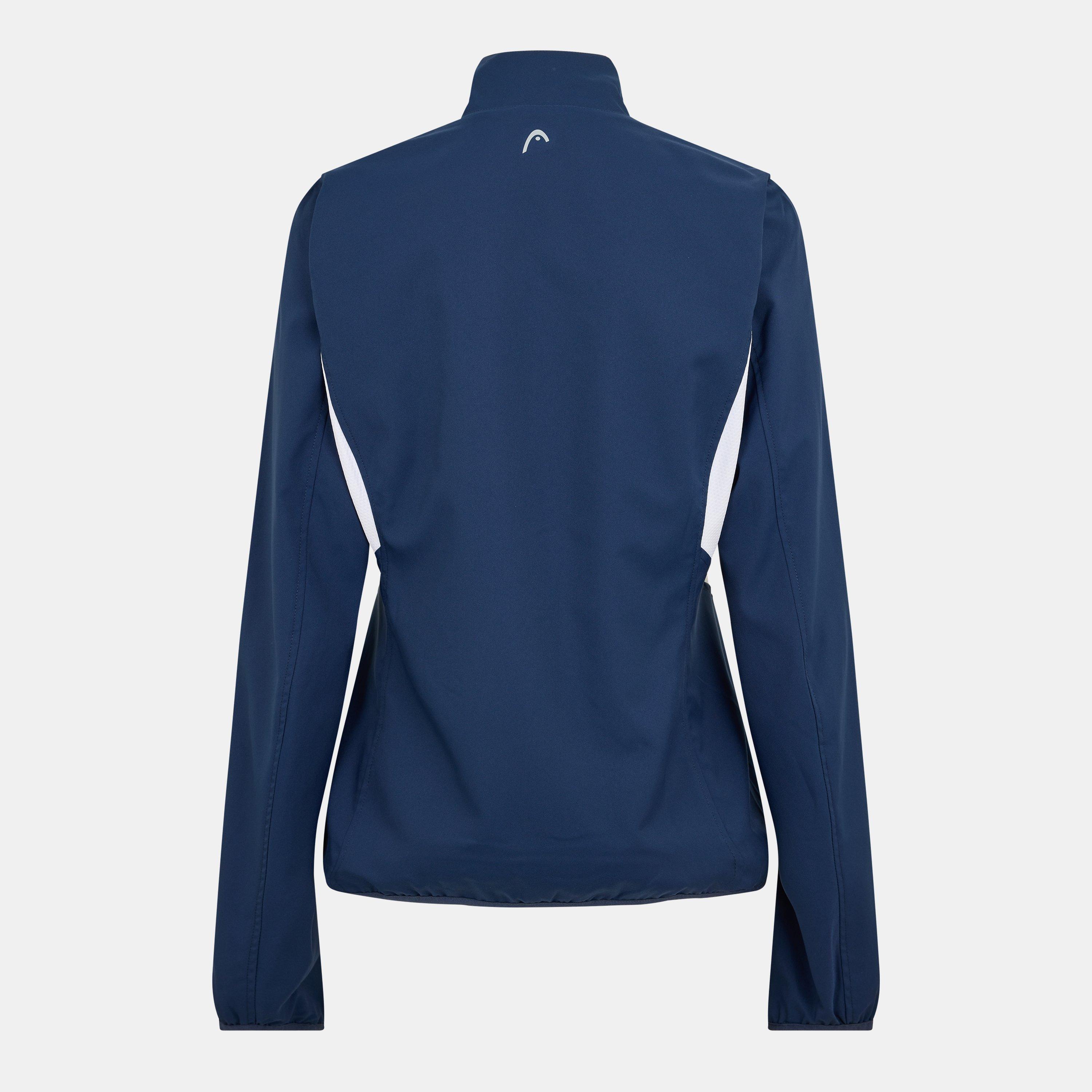 Blue - HEAD - Women's Club Performance Tennis Jacket - 2