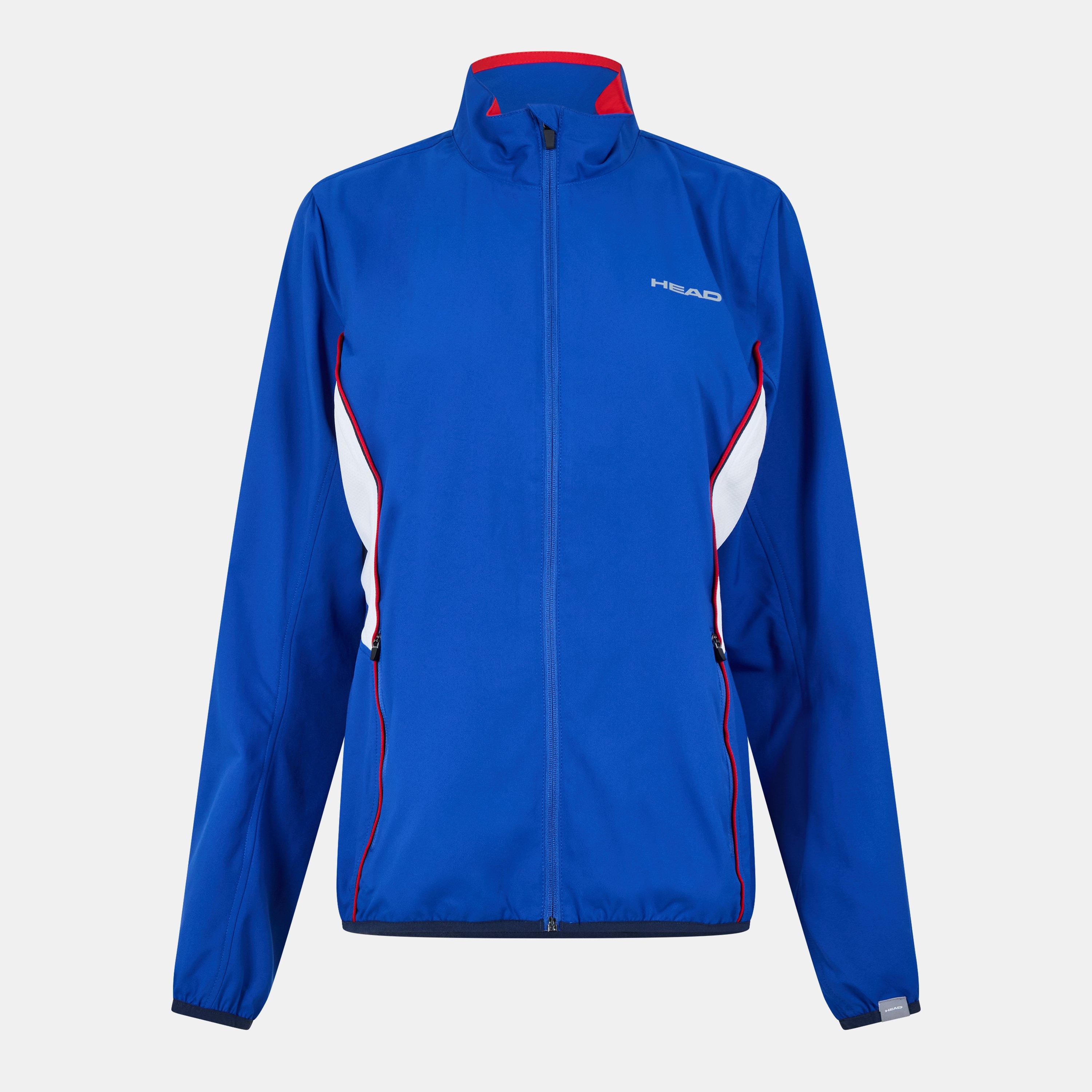 Head Women's Club Performance Tennis Jacket - Blue - 14 (L)