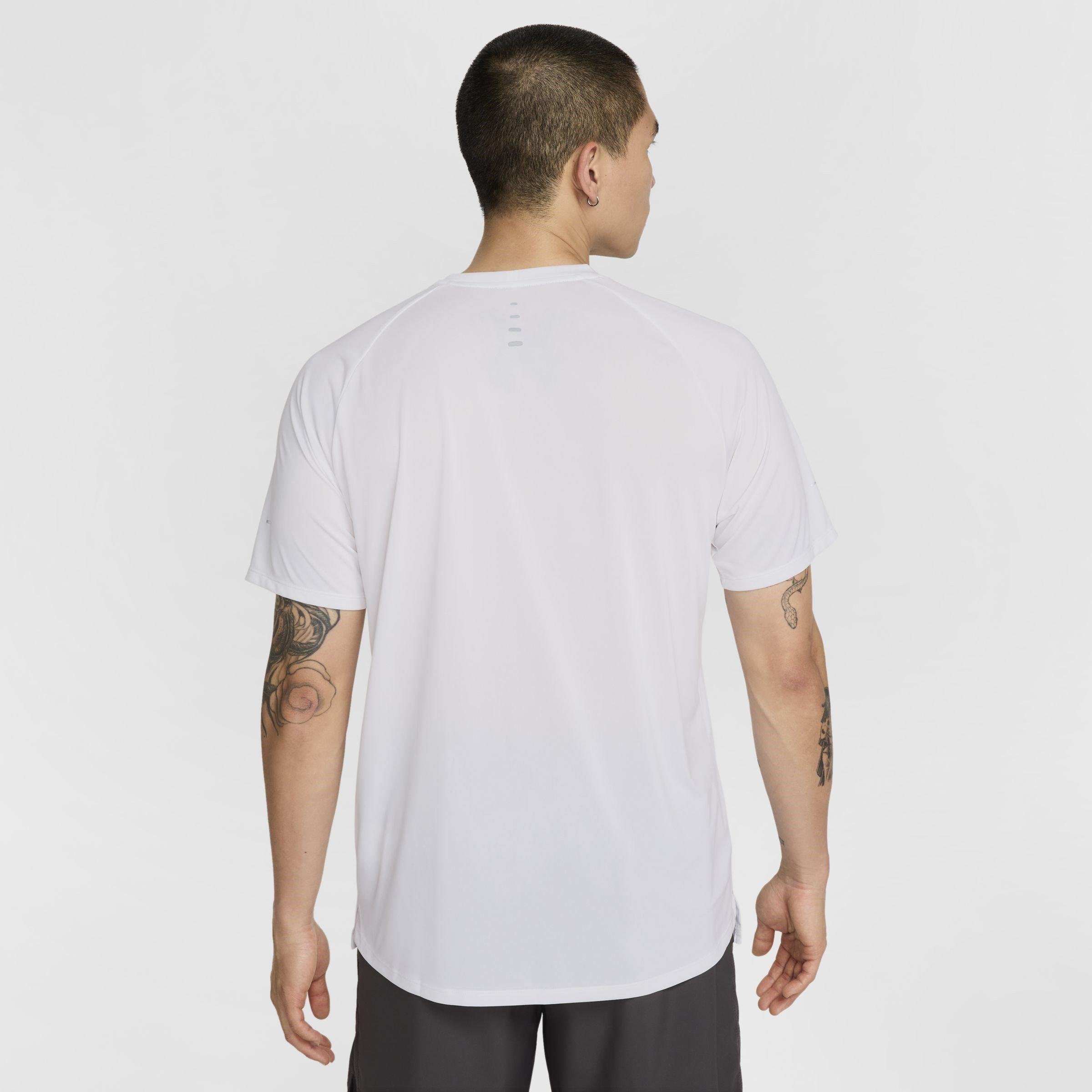 White/R.Silver - Nike - Stride Mens Dri-FIT ADV Running T-Shirt - 2