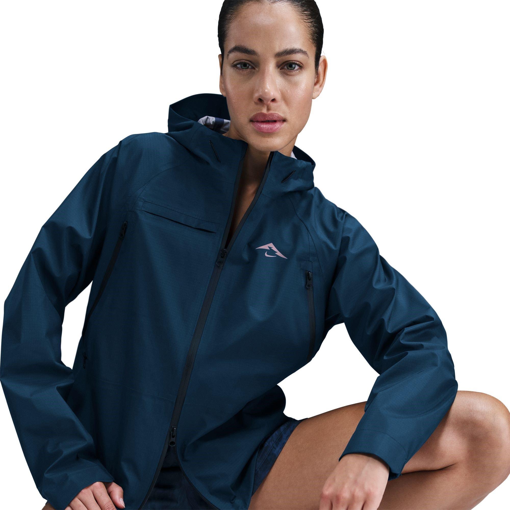 Mornarsko plava/Taupe - Nike - Trail Jkt Ld99 - 3