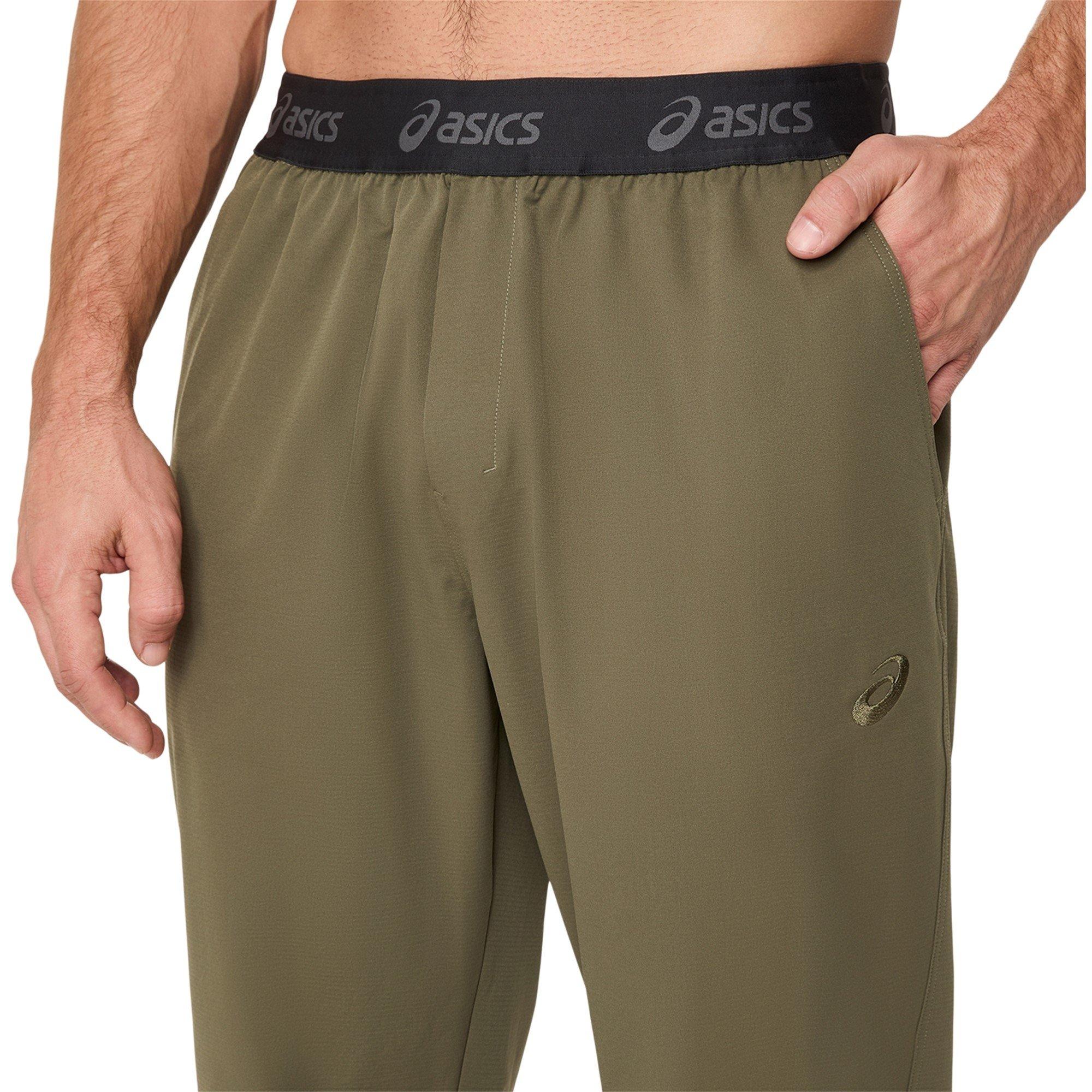 Mantle Green - Asics - Double Weave Mens Performance Pant - 4