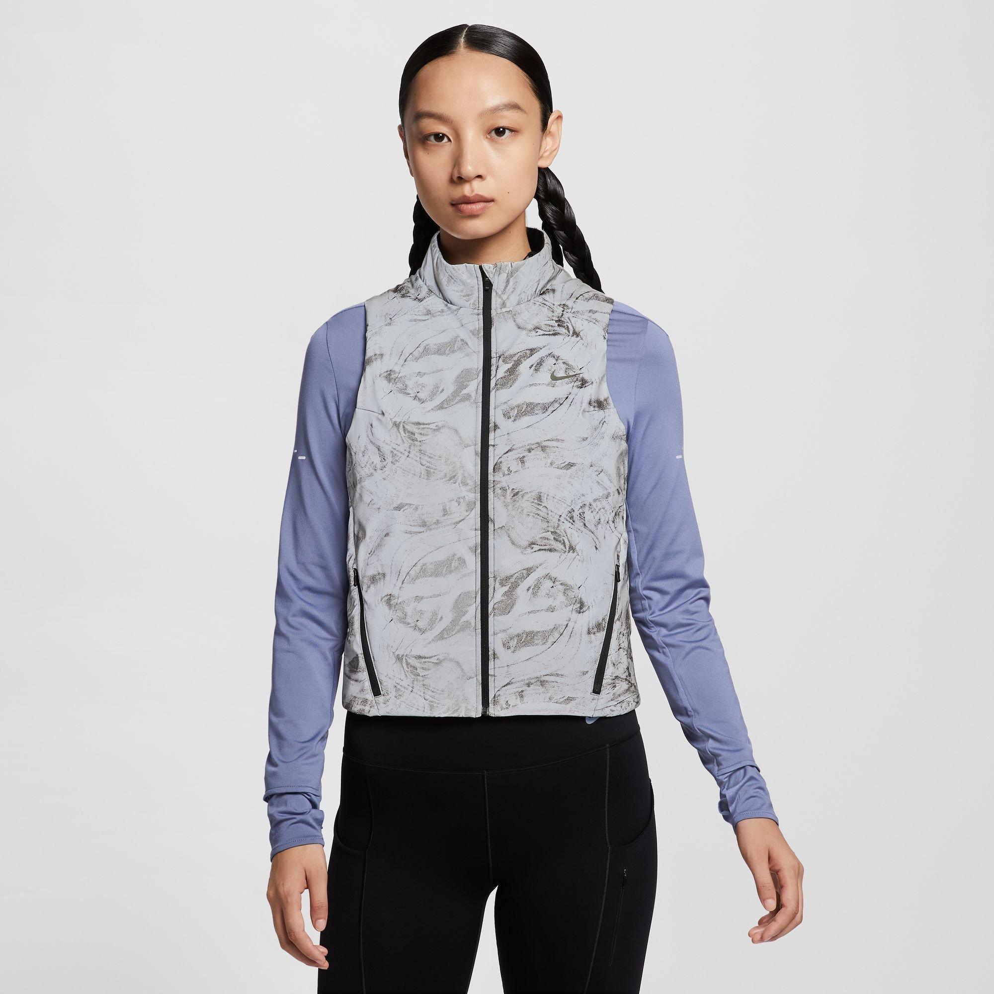 Nike Women's W Nk Swft Tfadv - Vast Grey/Black - 14 (L)