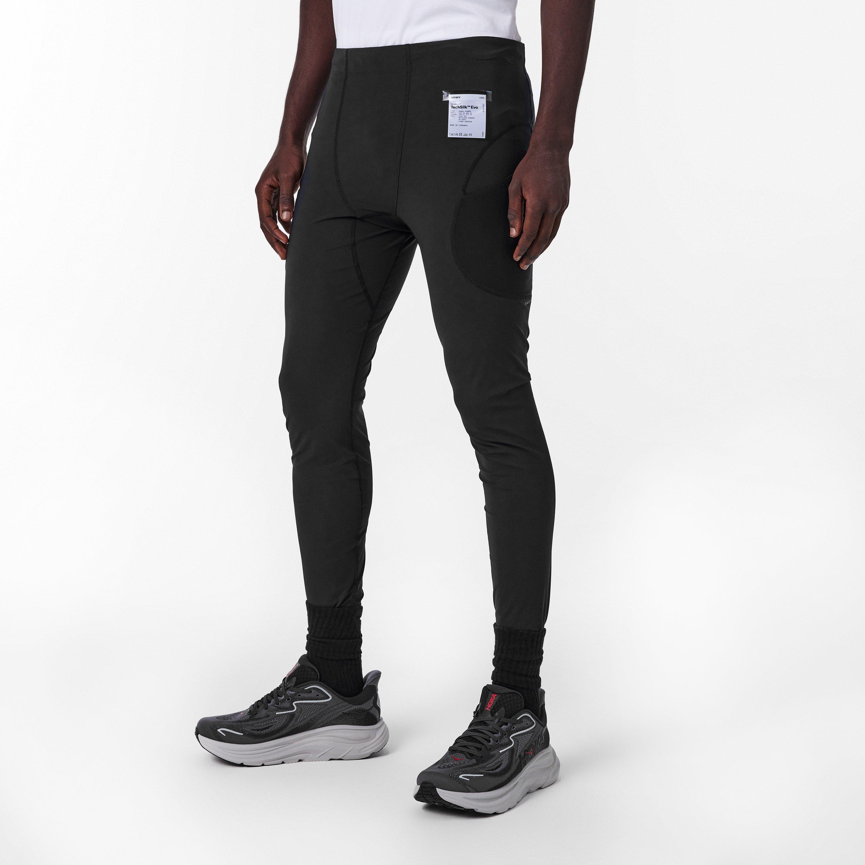 Black - Satisfy - Men's Performance Tights - 3