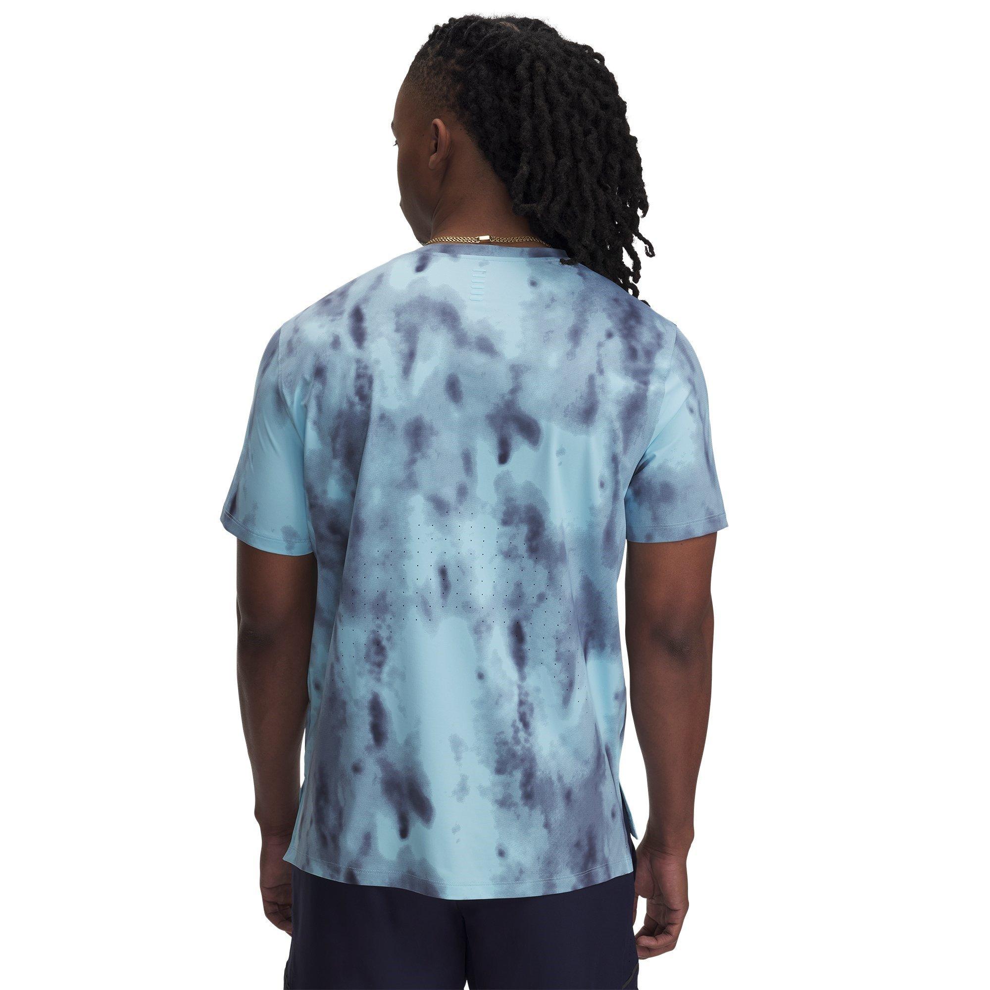 Blue - Under Armour - Men's Launch Elite Short-Sleeve Performance Top - 2