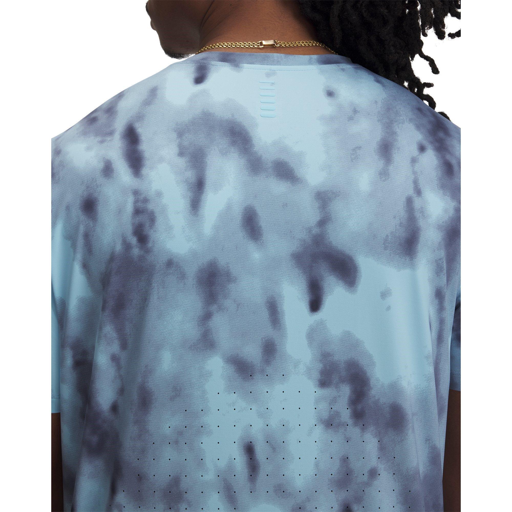 Blue - Under Armour - Men's Launch Elite Short-Sleeve Performance Top - 3