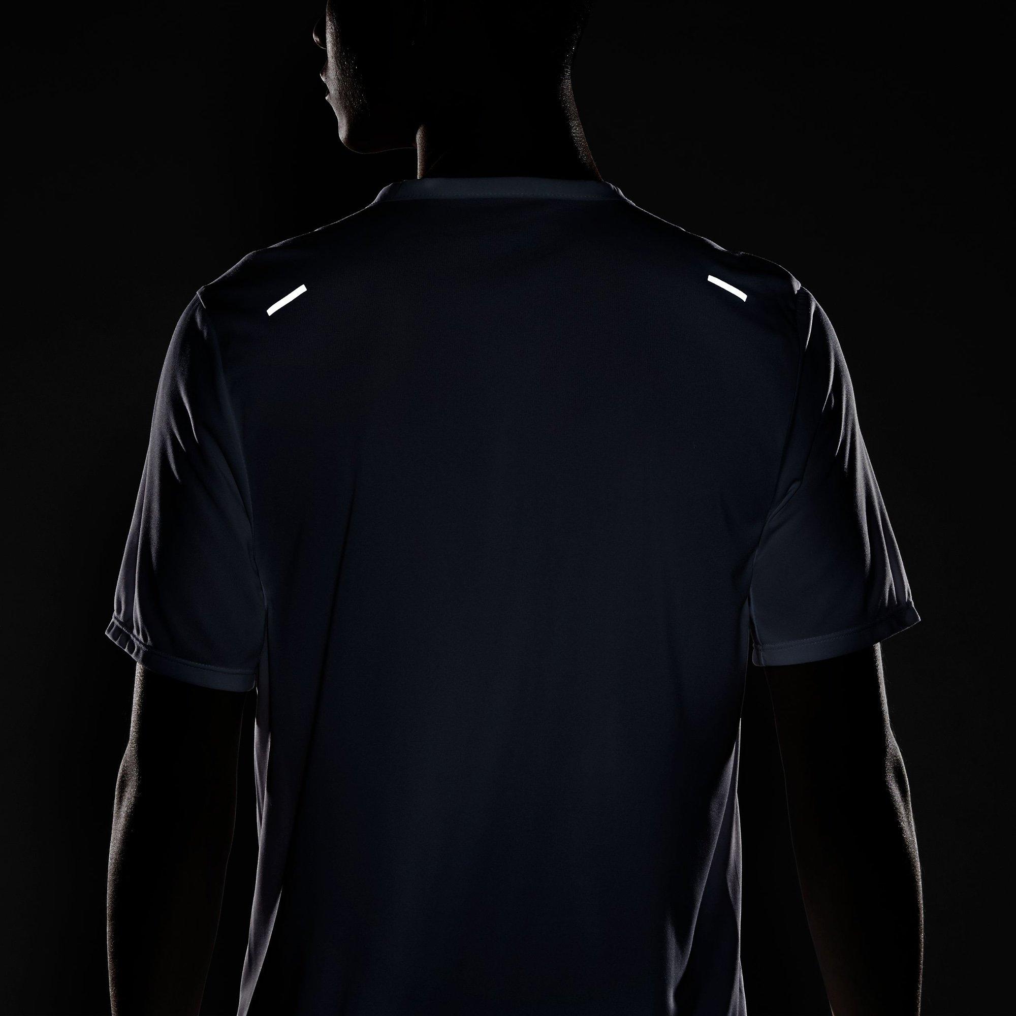 White - Nike - Dri FIT Rise 365 Mens Running T Shirt - 7