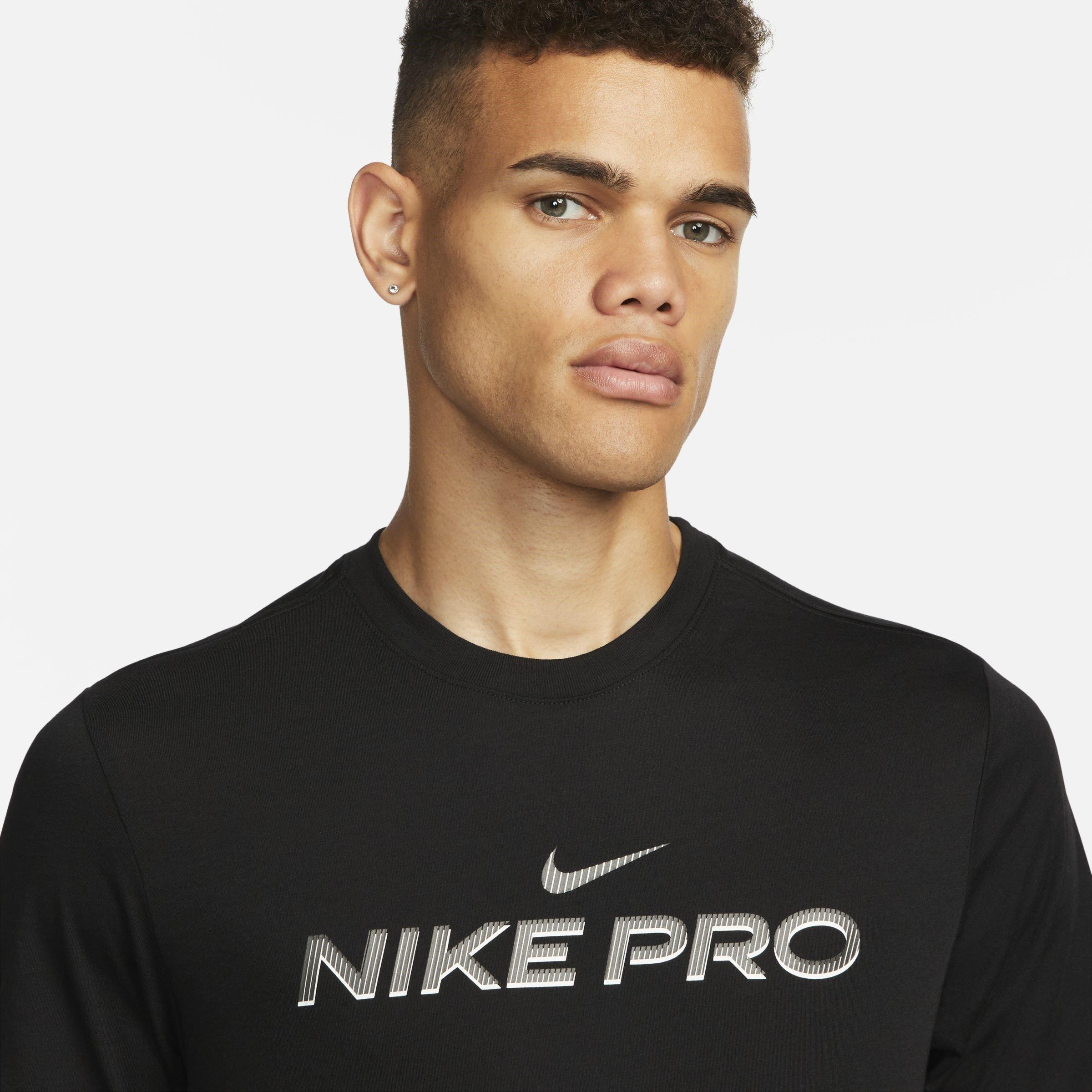 Zwart - Nike - Df Tee Db Pro Sn99 - 3