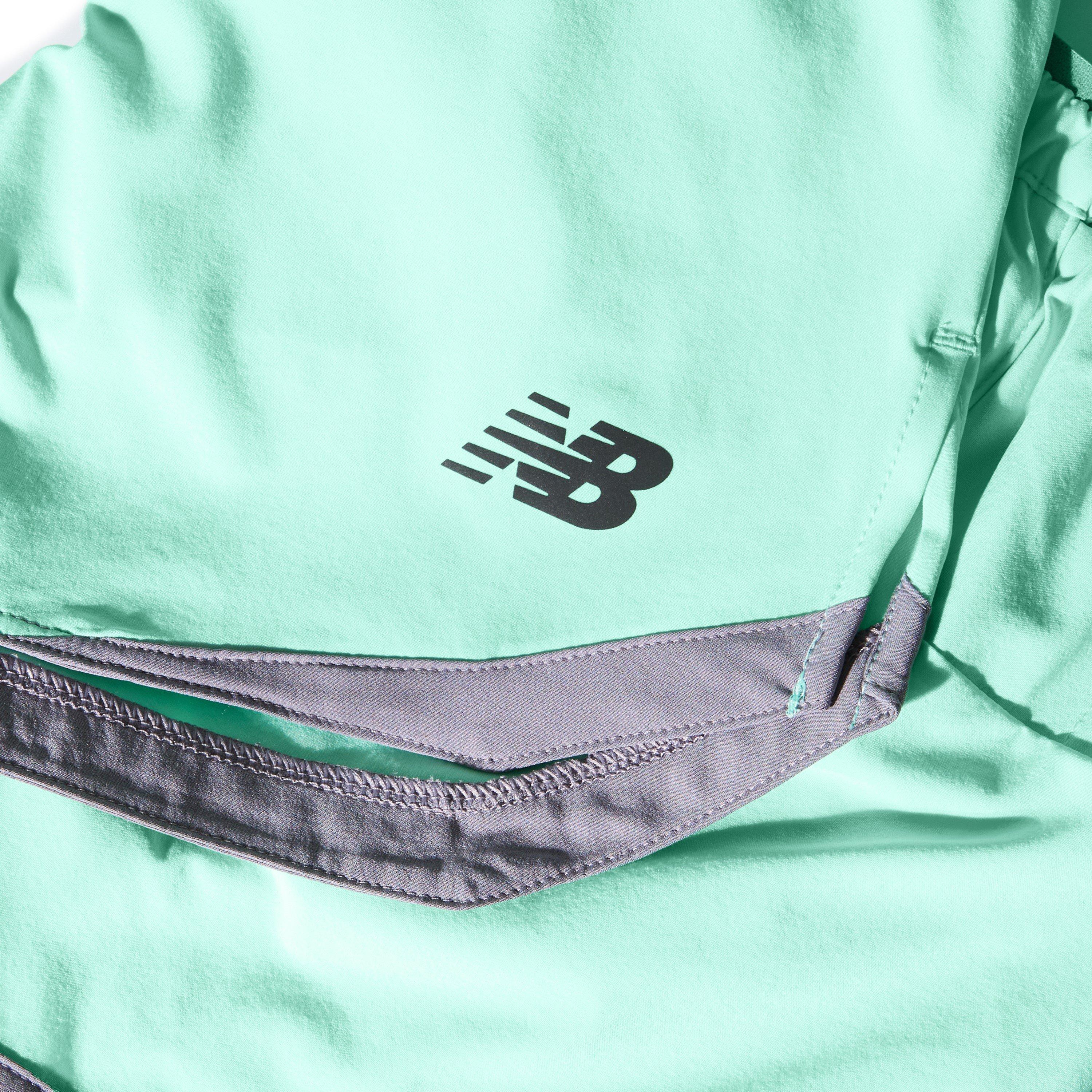 Bright Mint - New Balance - Women's Running Shorts - 5