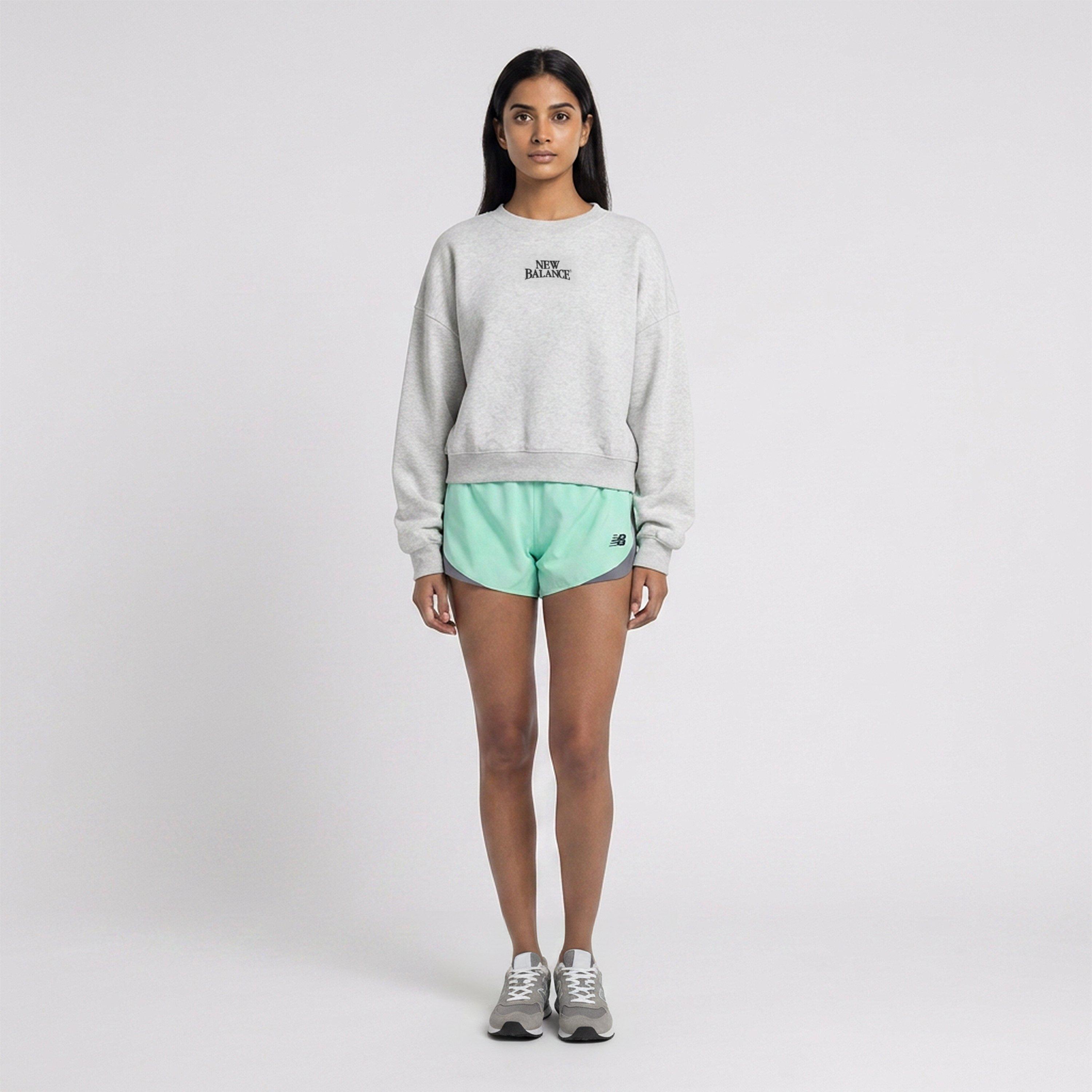 Bright Mint - New Balance - Women's Running Shorts - 6