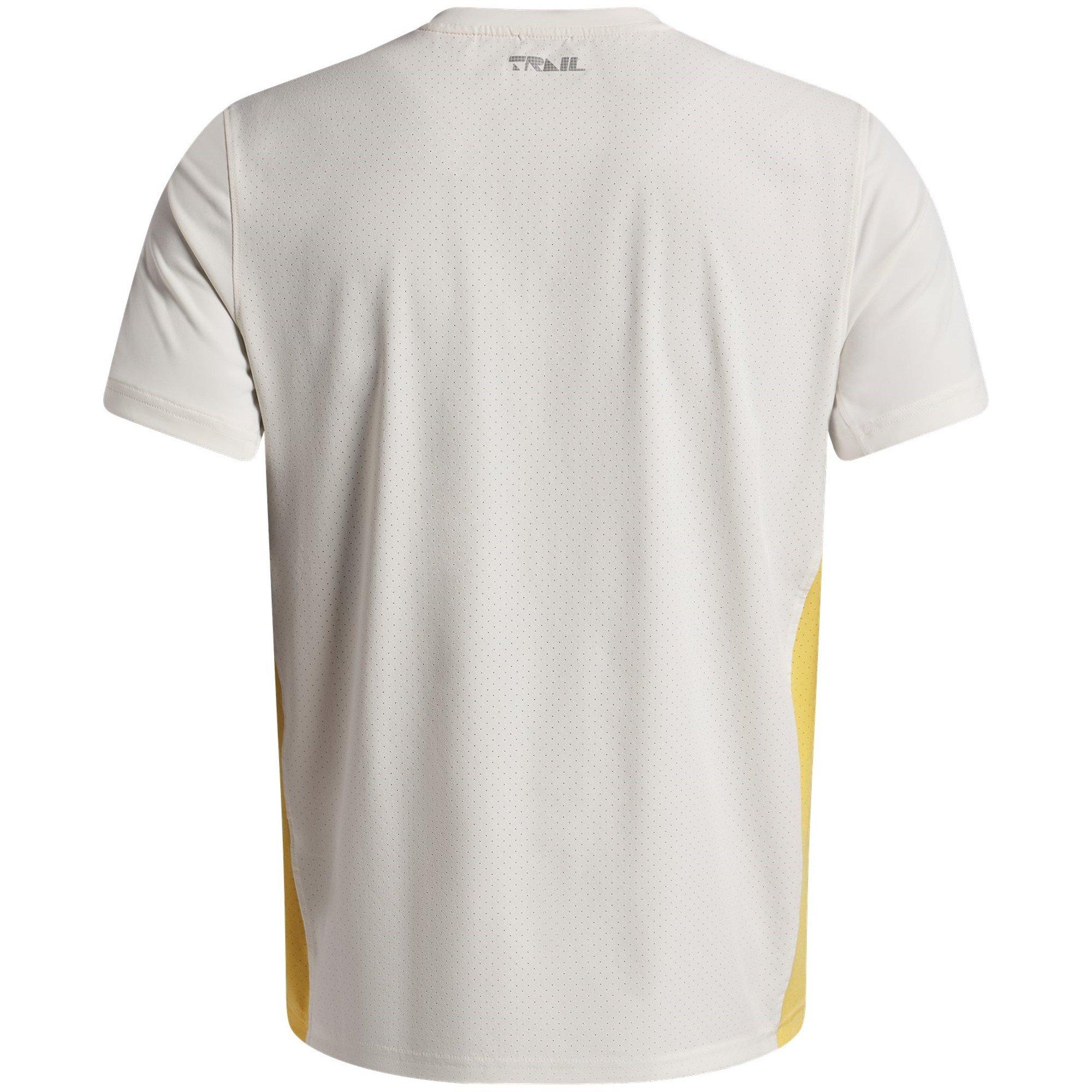 Brown - Under Armour - Trail Run Zipped Short-Sleeve Performance Top - 2