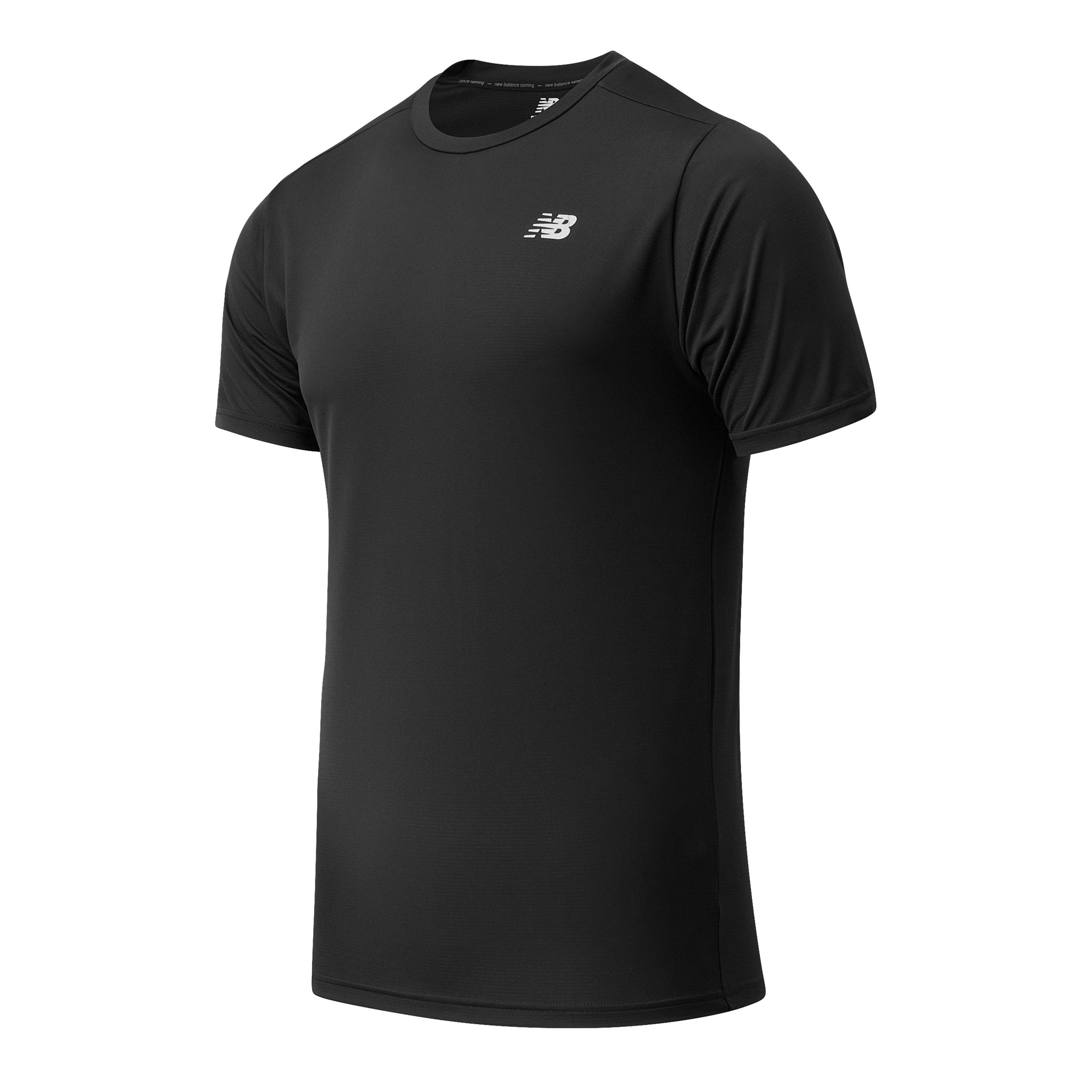 Nero - New Balance - NB Running T-Shirt Mens - 1