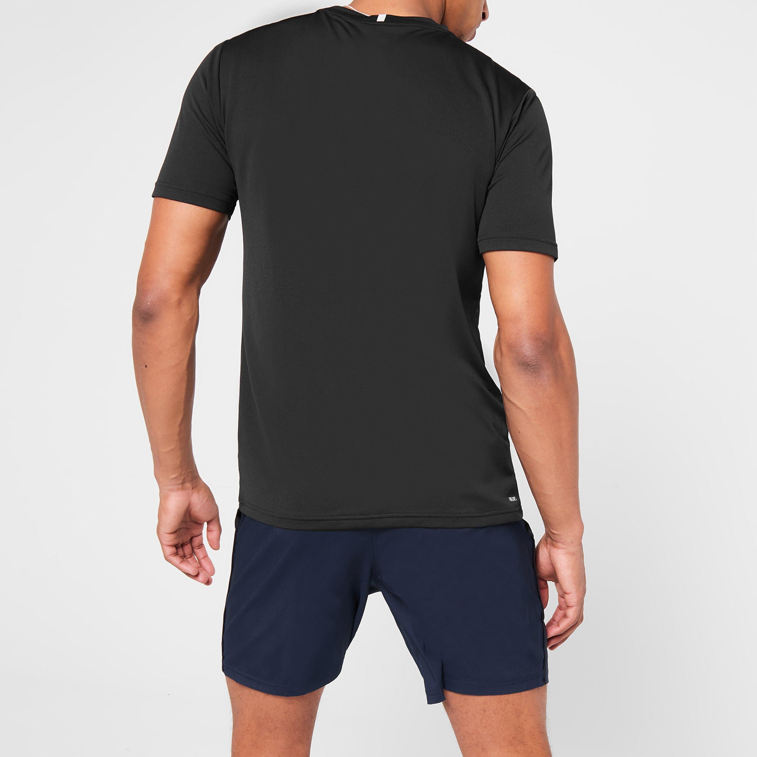 Black - New Balance - Running T-Shirt Mens - 3