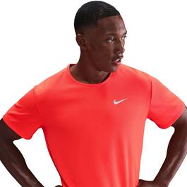 Nike DriFit Miler Running Top Mens
