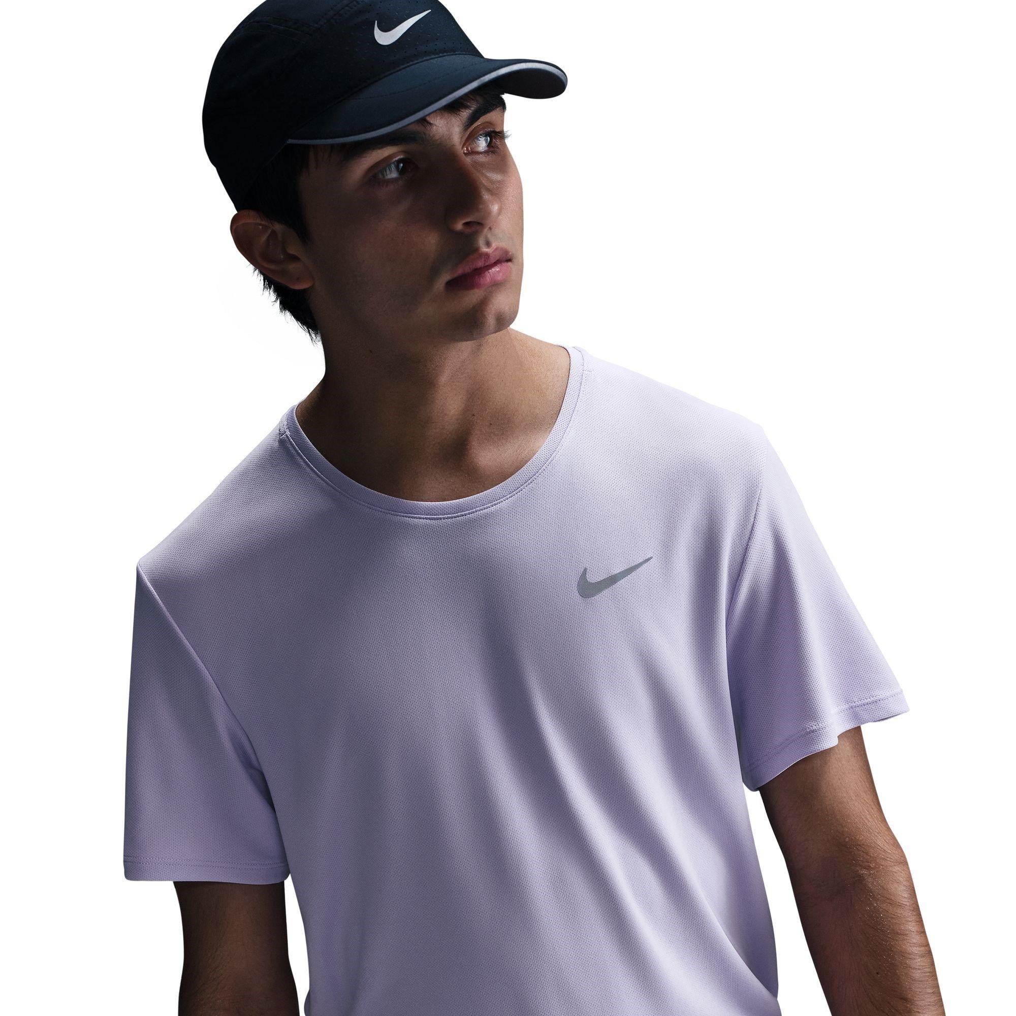 Nike Men's Hydrangea Drifit Miler Running Top - 2XL