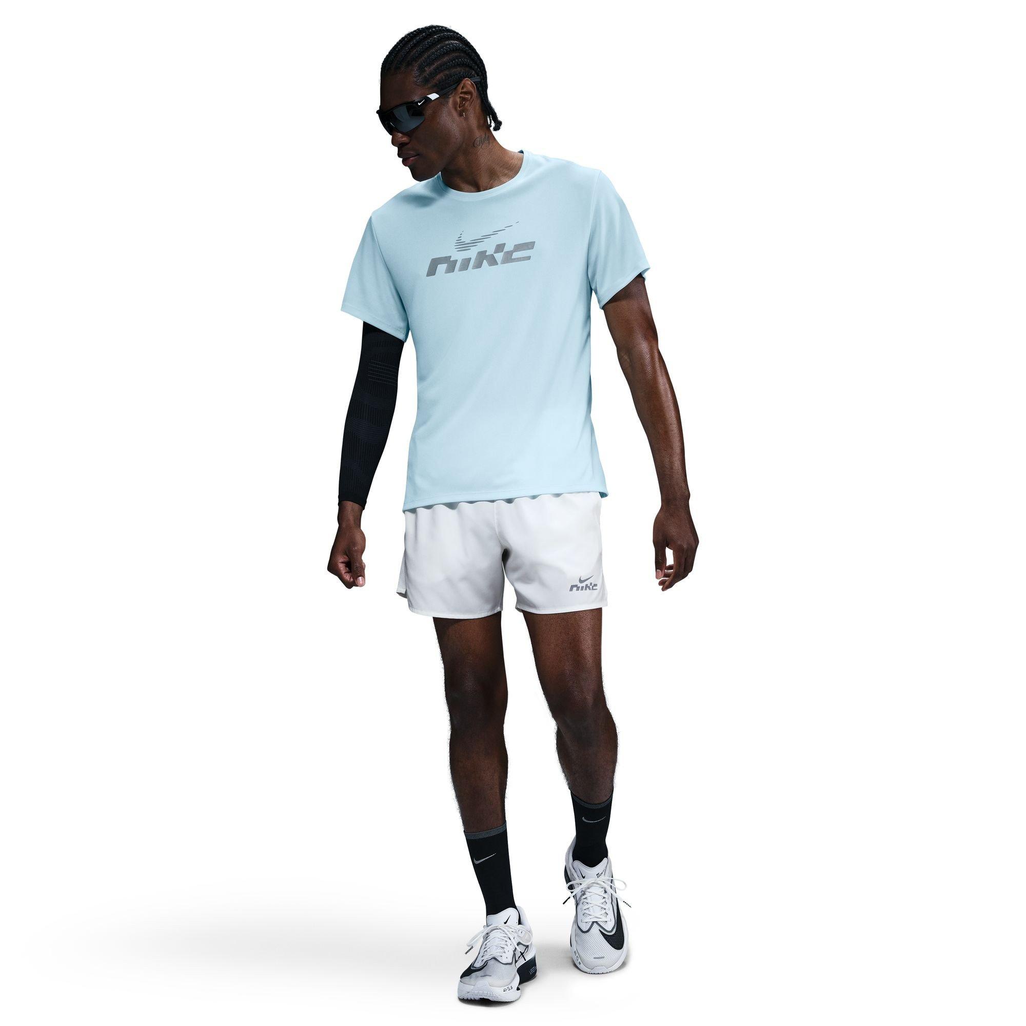 Glacier Blue/Re - Nike - Nike M Nk Df Uv Mile Sn99 - 3