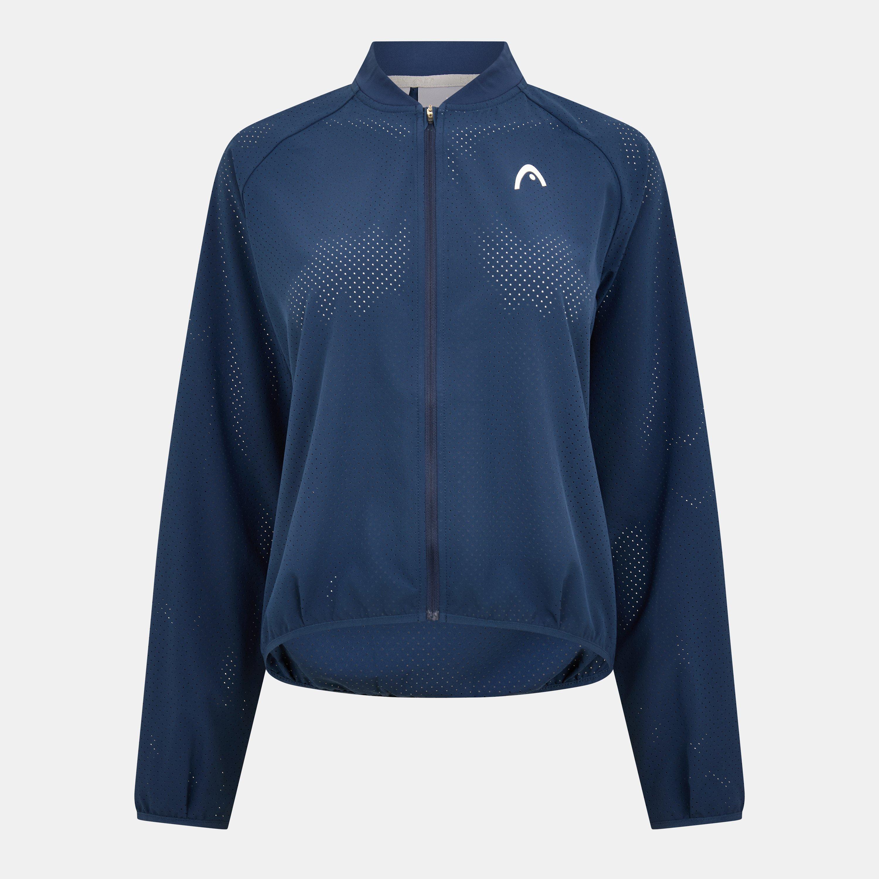 Blue - HEAD - Women's Lizzy Performance Tennis Jacket - 1
