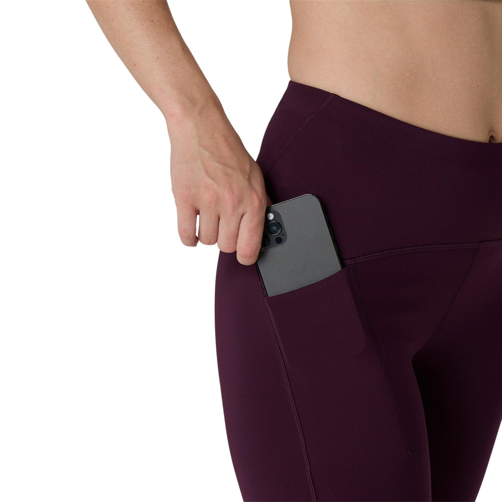 DARK AUBERGINE - Asics - Women's Road Sprinter 8 Inch High Waist Running Shorts - 4