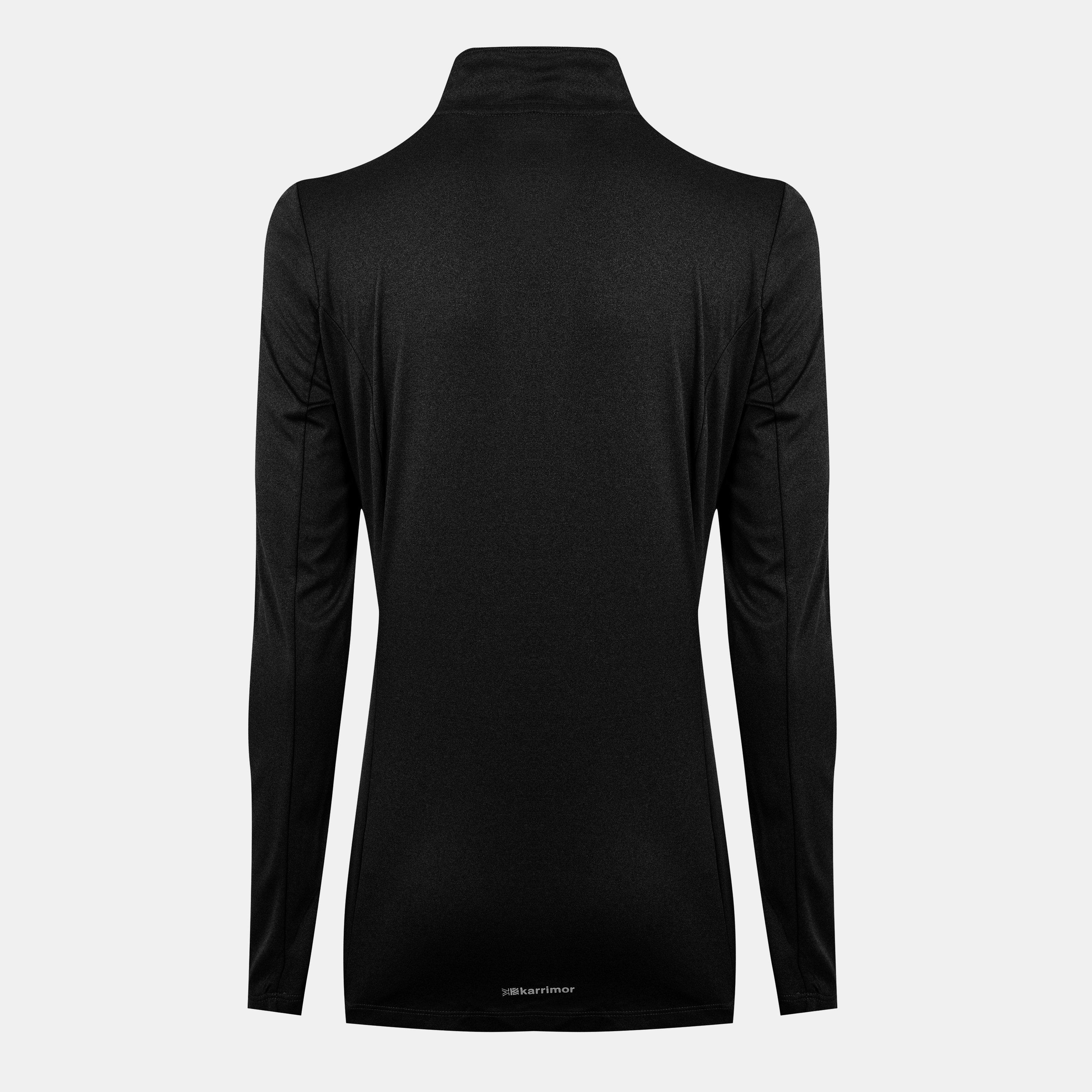 Black - Karrimor - Longsleeve quarter Zip Top Ladies - 2