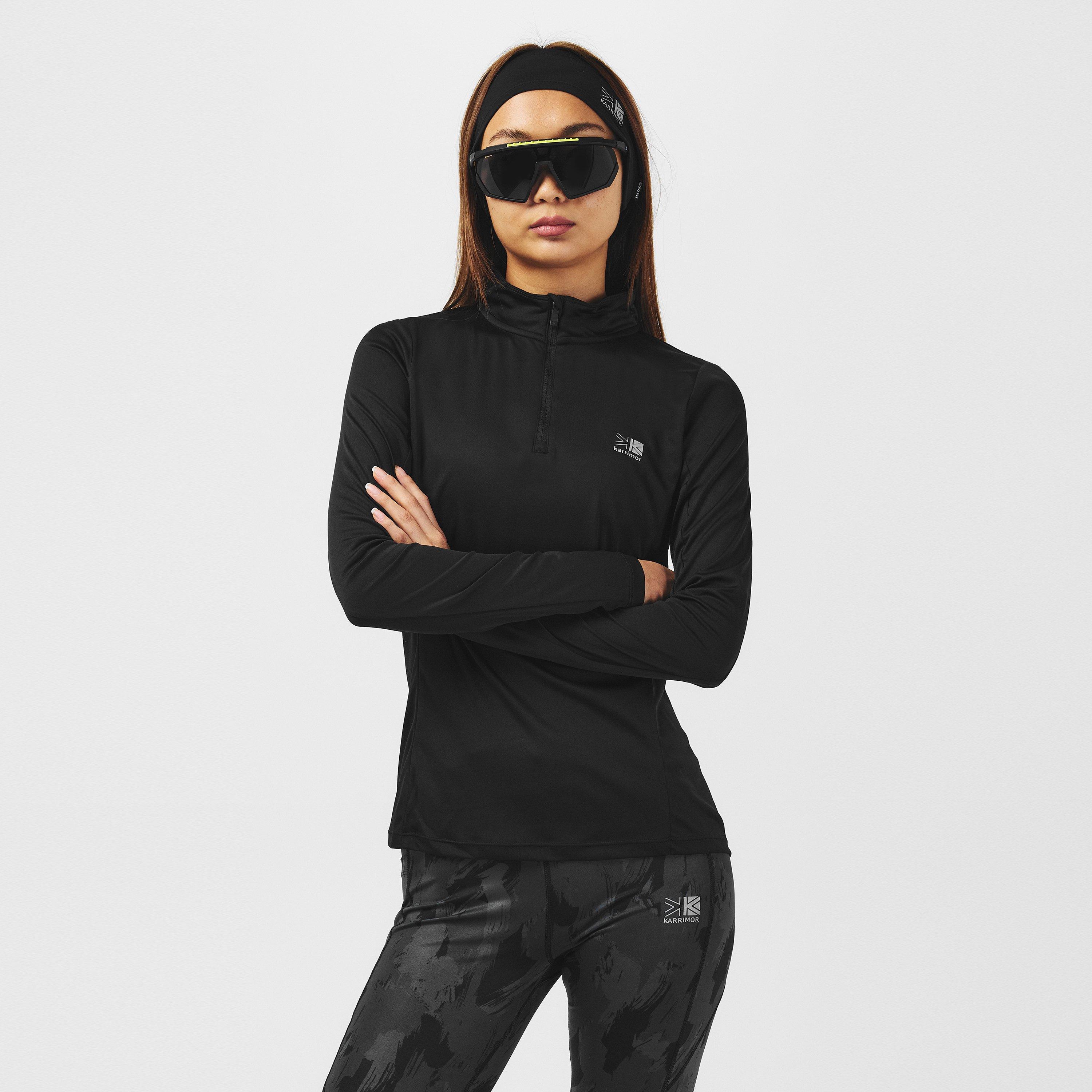 Black - Karrimor - Longsleeve quarter Zip Top Ladies - 3