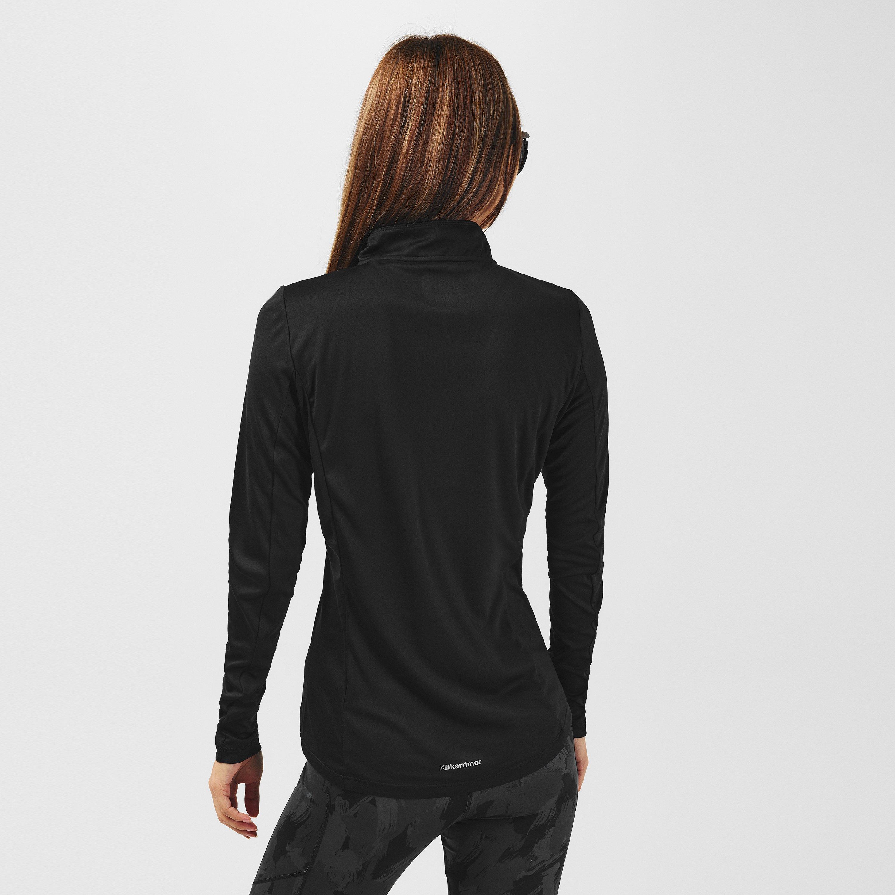 Black - Karrimor - Longsleeve quarter Zip Top Ladies - 4