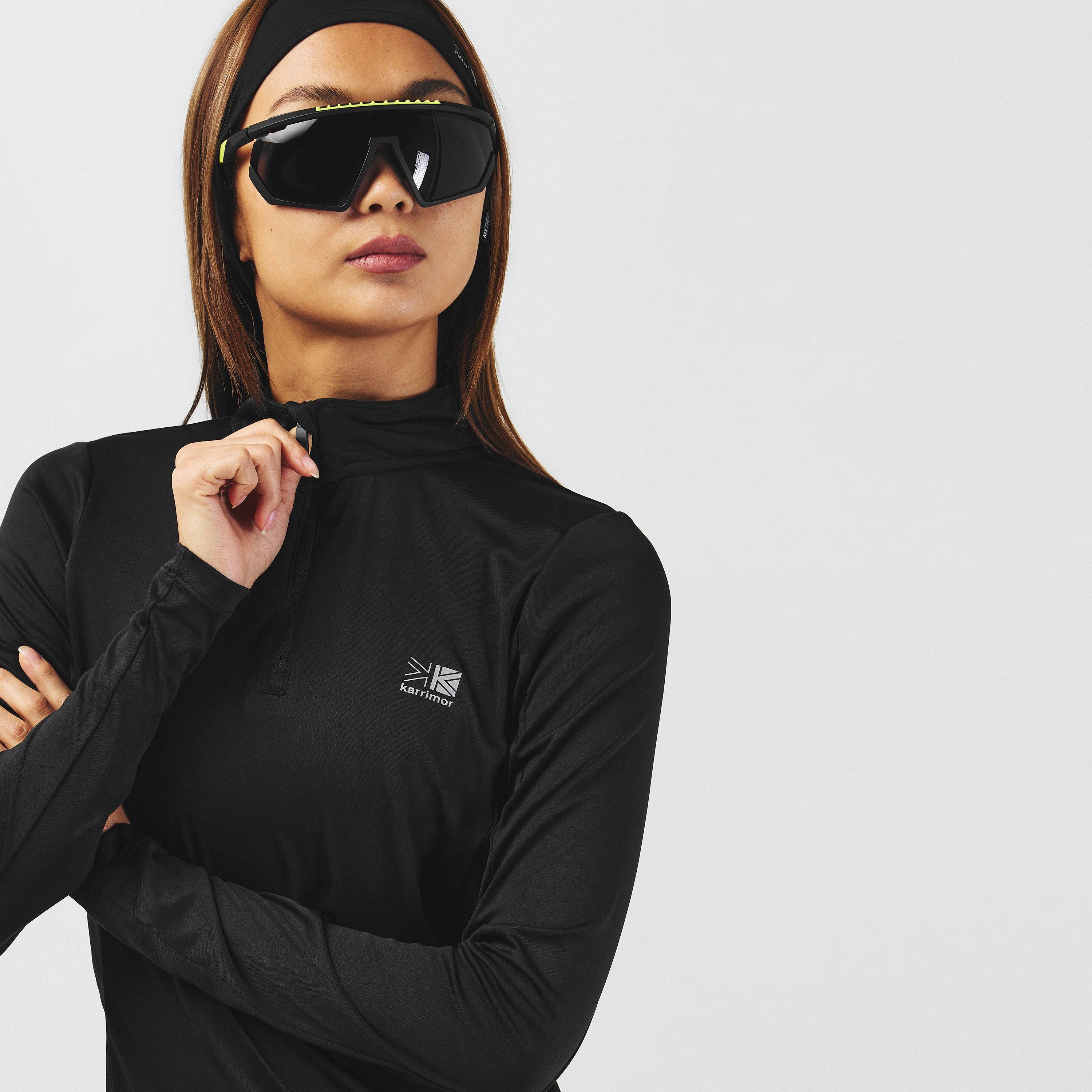 Black - Karrimor - Longsleeve quarter Zip Top Ladies - 6