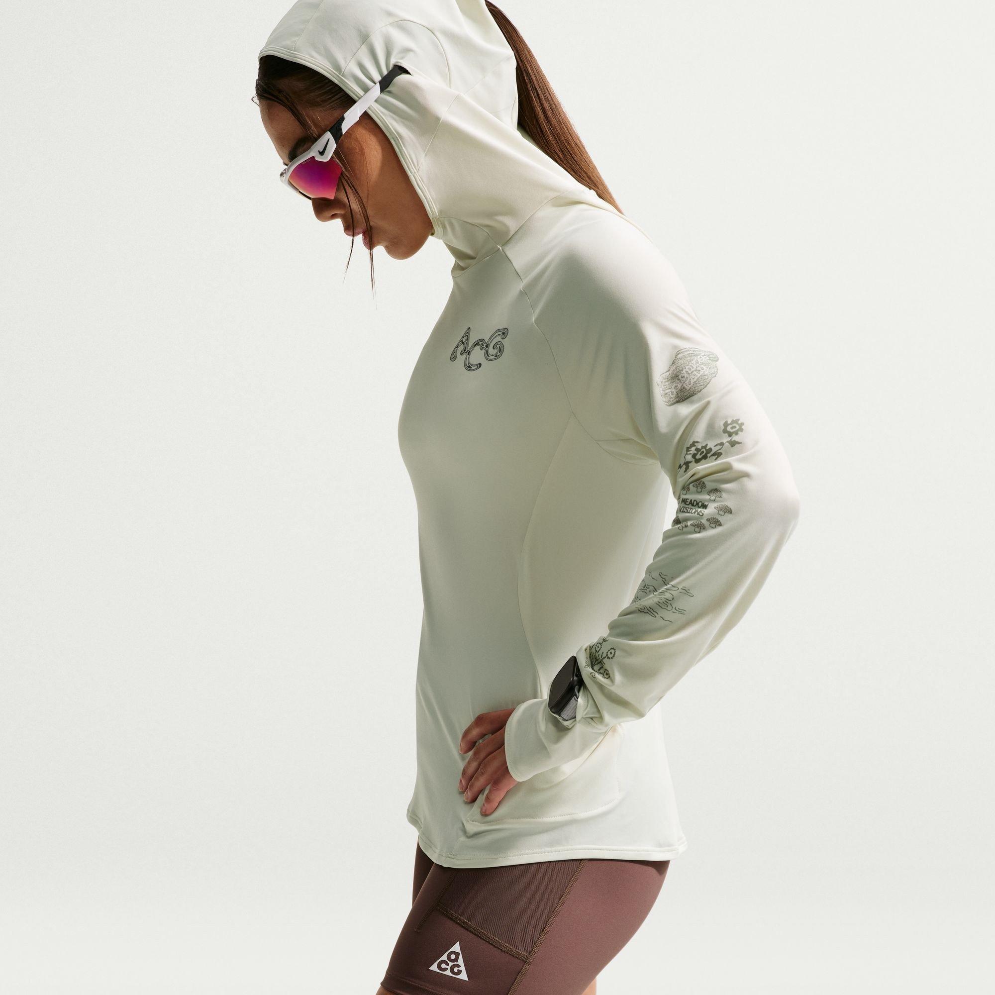 Sea Glass/Black - Nike - Women's Performance Running Jacket - 3