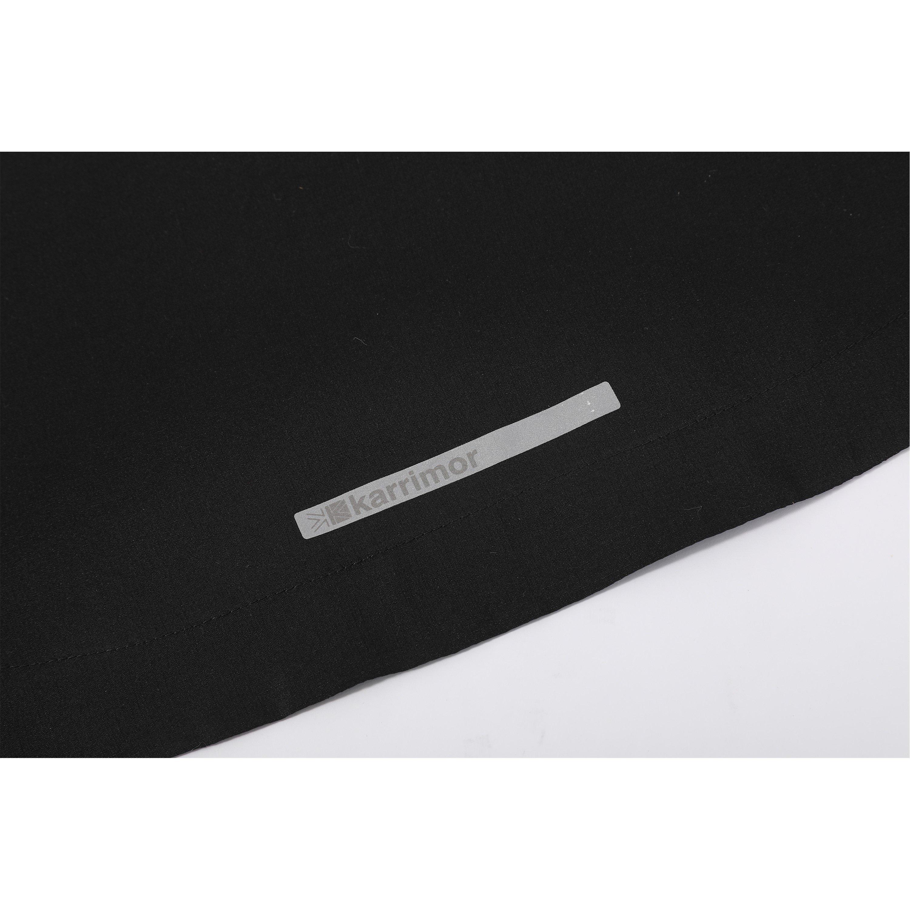 Black - Karrimor - Kids  Run Long Sleeve Performance Running Jacket - 8