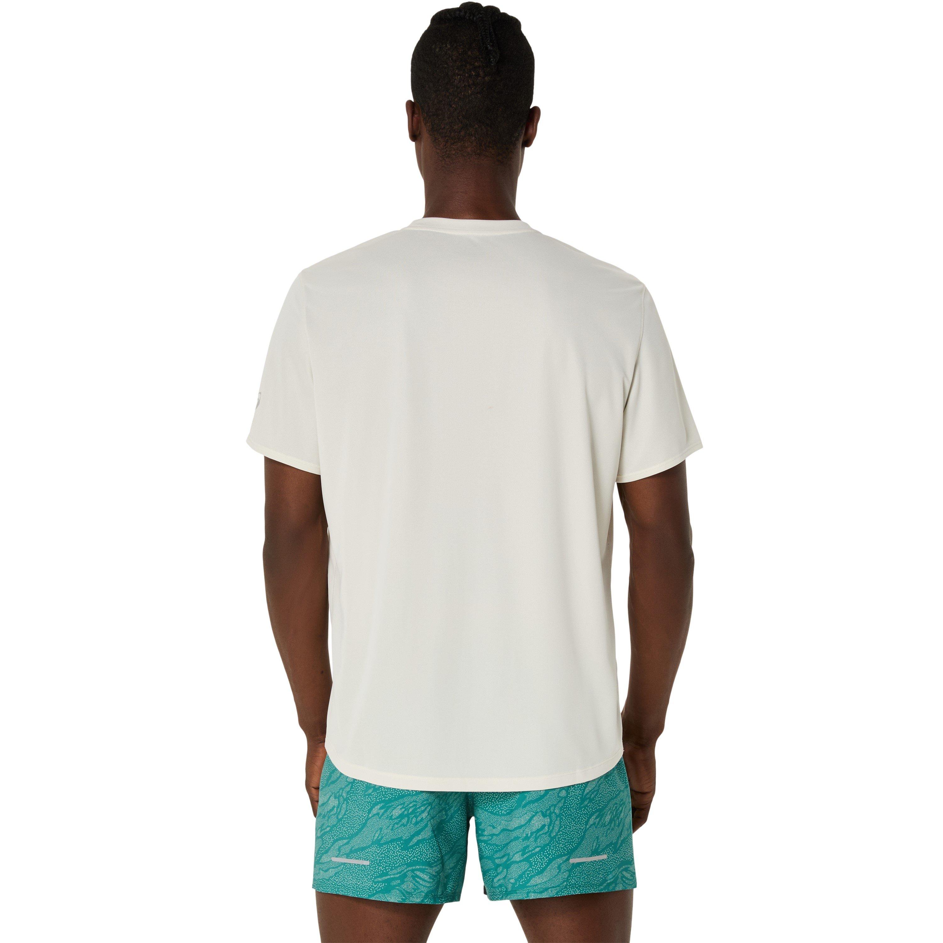 BIRCH/WHITE - Asics - Men's F.Trail Short Sleeve Performance Running Top - 2
